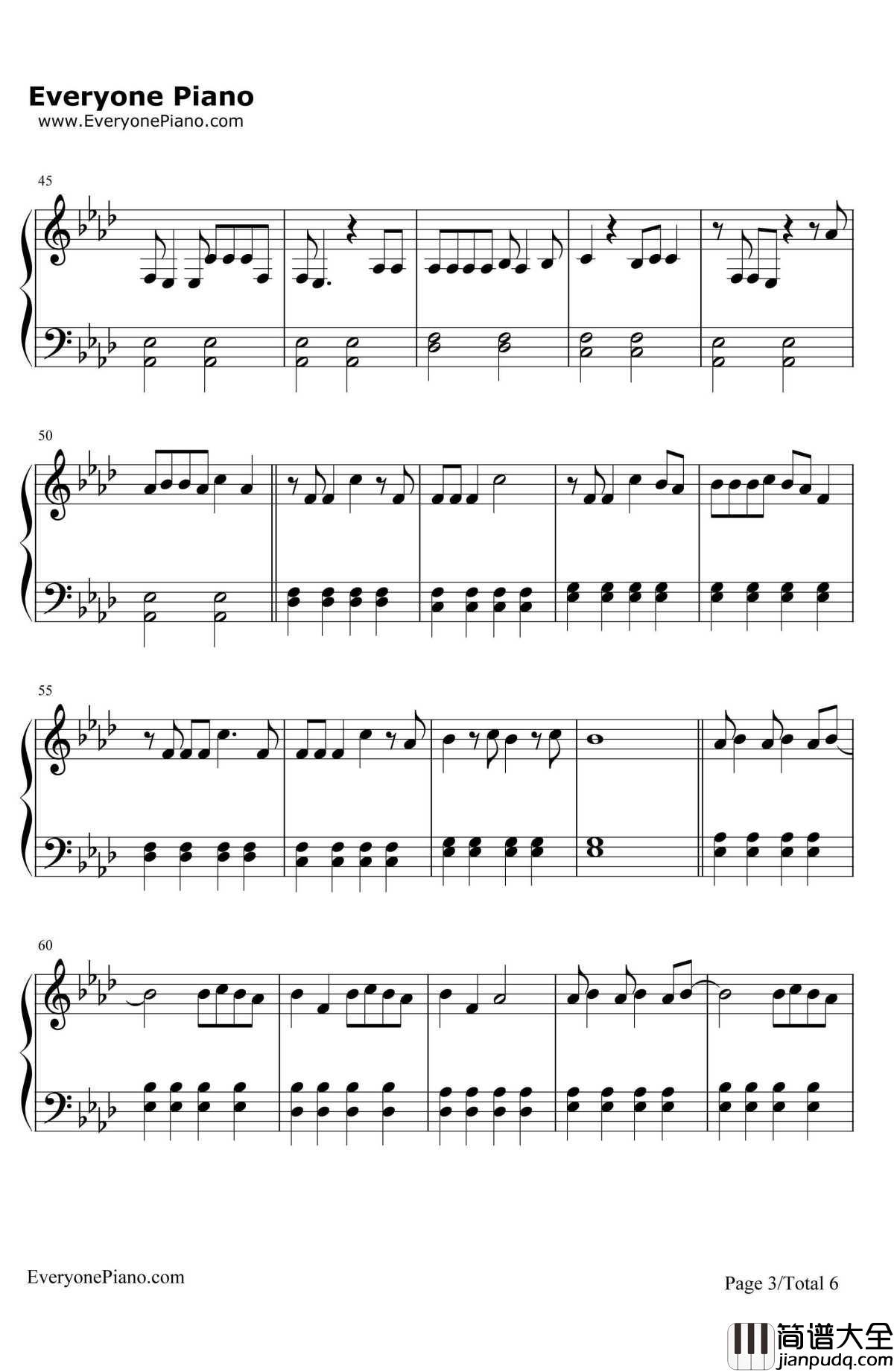 Wildest_Dreams钢琴谱_Taylor_Swift