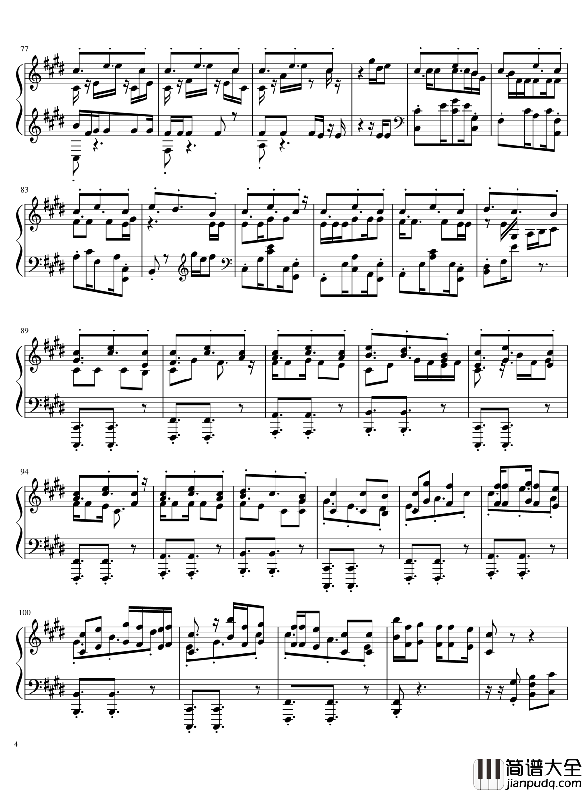 Shape_of_You钢琴谱_艾德希兰