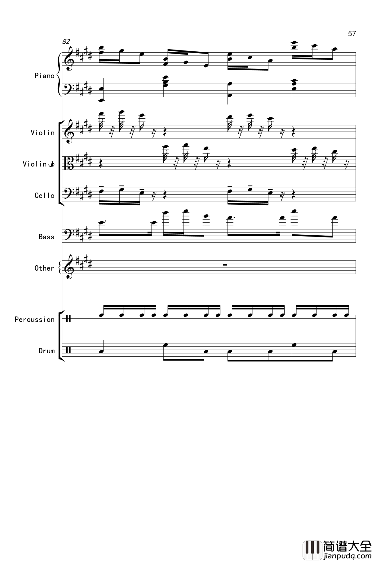 克罗地亚舞曲钢琴谱_马克西姆_Maksim·Mrvica