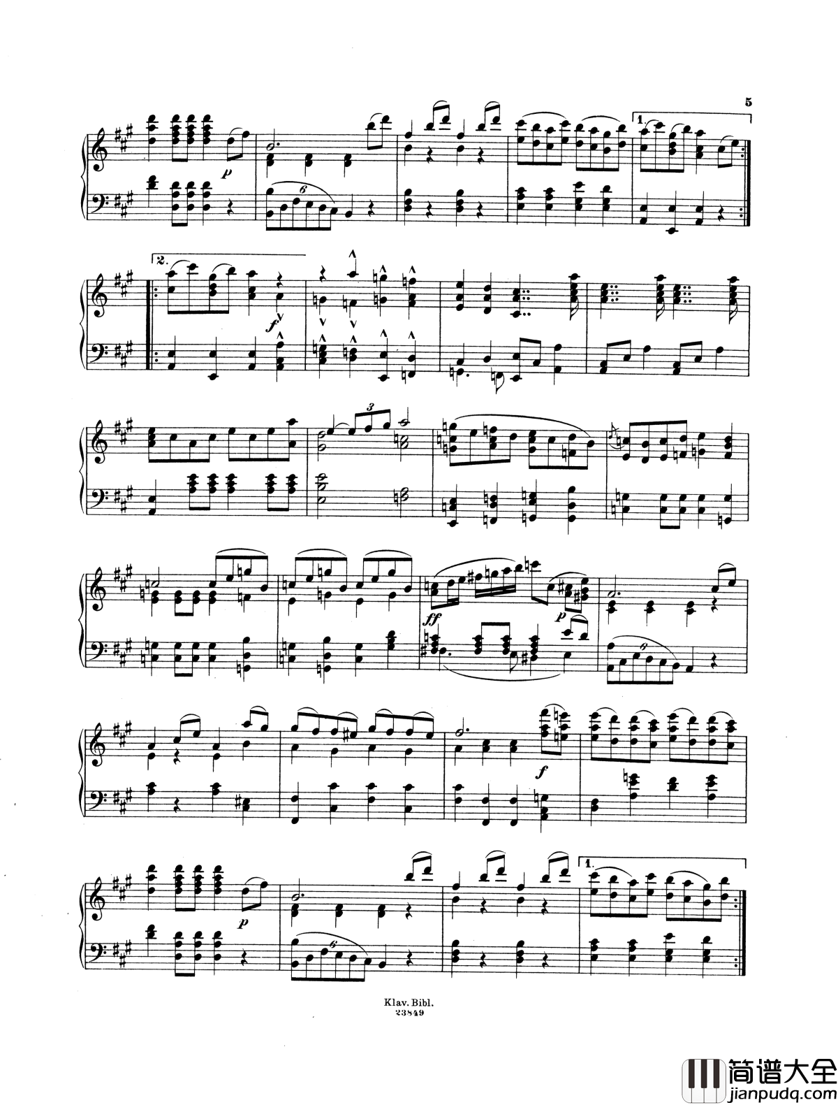 拉科西进行曲_Op.24钢琴谱_柏辽兹