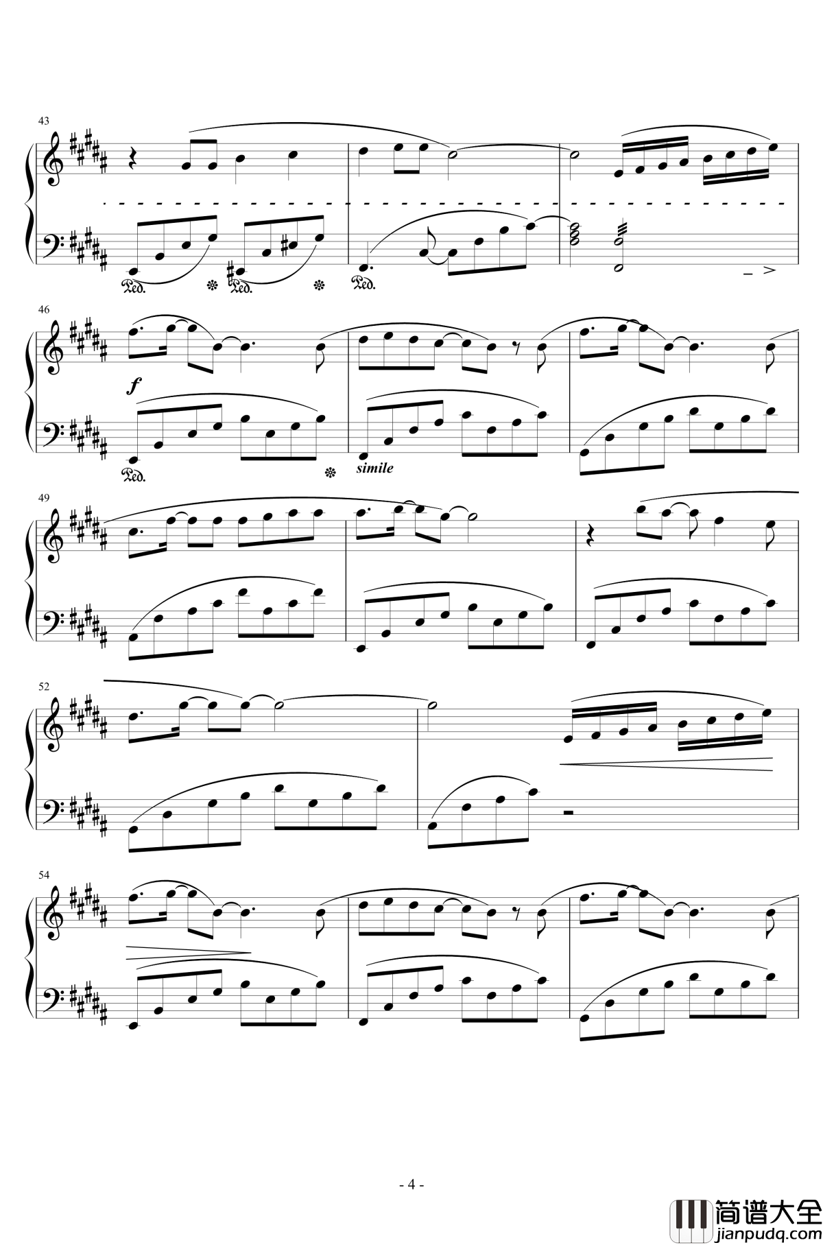 1000の言葉钢琴谱_Orchestra_Version_幸田来未