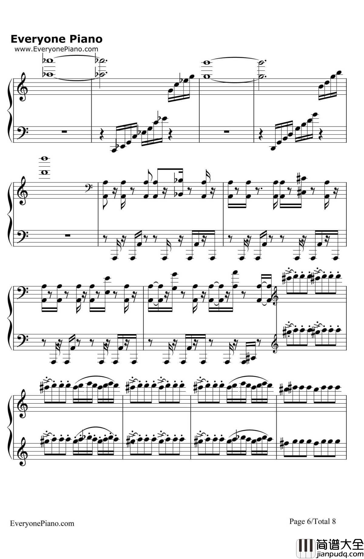 蜂鸟（Kolibre）钢琴谱_马克西姆Maksim