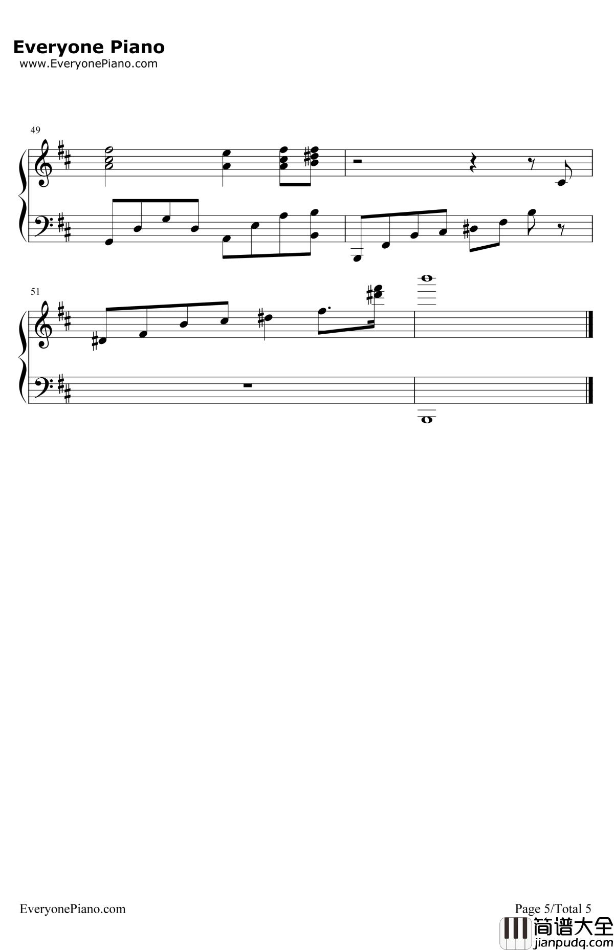 浮诛钢琴谱_张杰_诛仙青云志片头曲