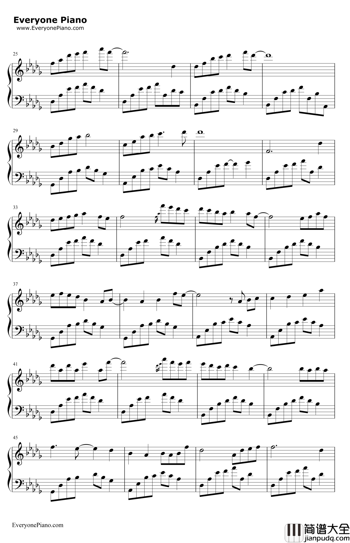 夜的钢琴曲13钢琴谱_石进_夜的钢琴曲13
