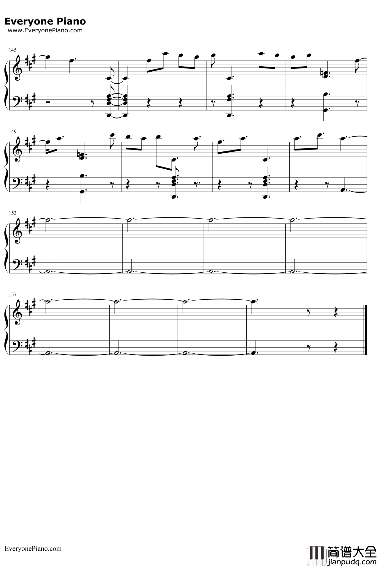 Hard_To_Love钢琴谱_CalvinHarris
