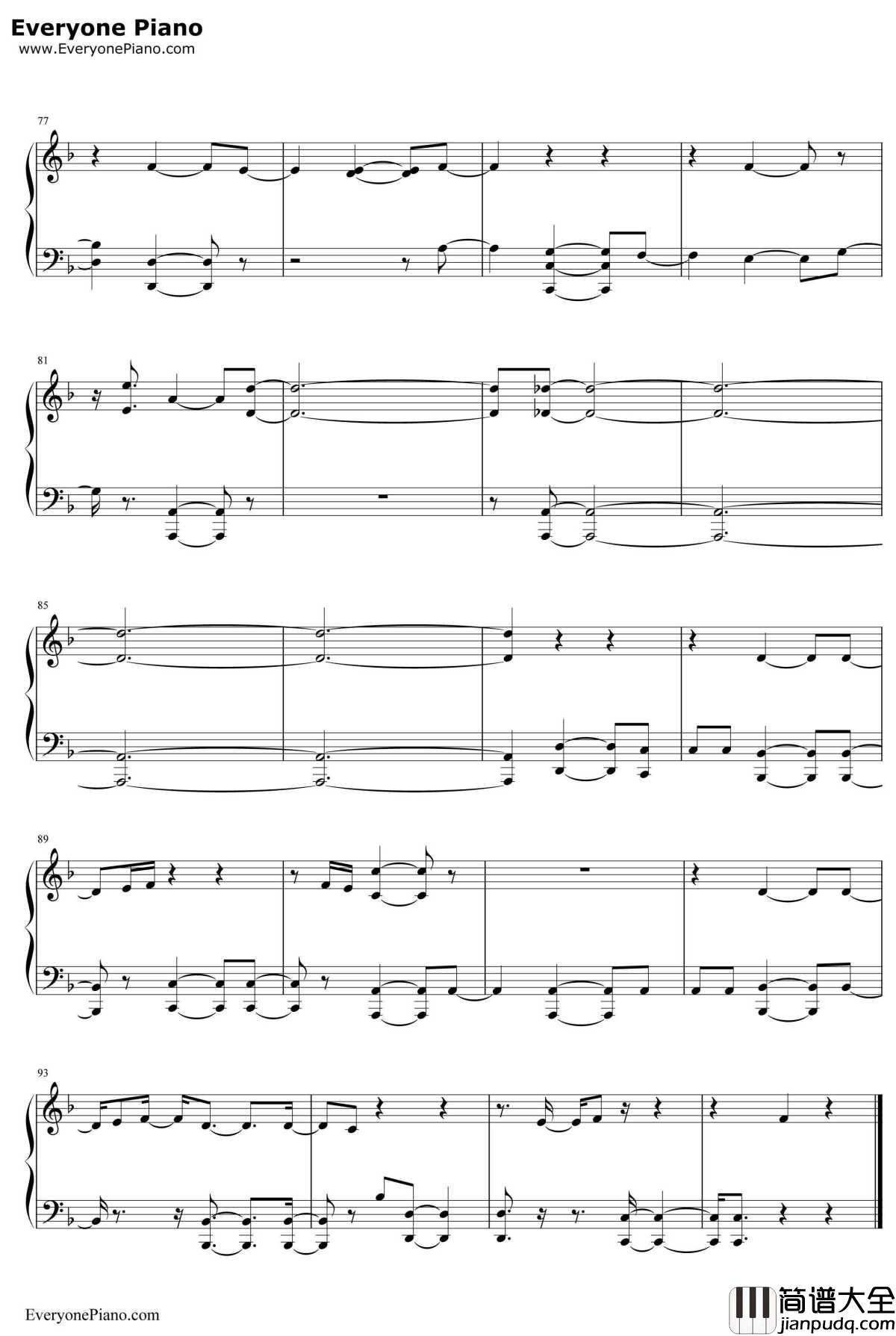 Beyond_My_Beloved_Horizon钢琴谱_HansZimmer&KlausBadelt_加勒比海盗5：死无对证