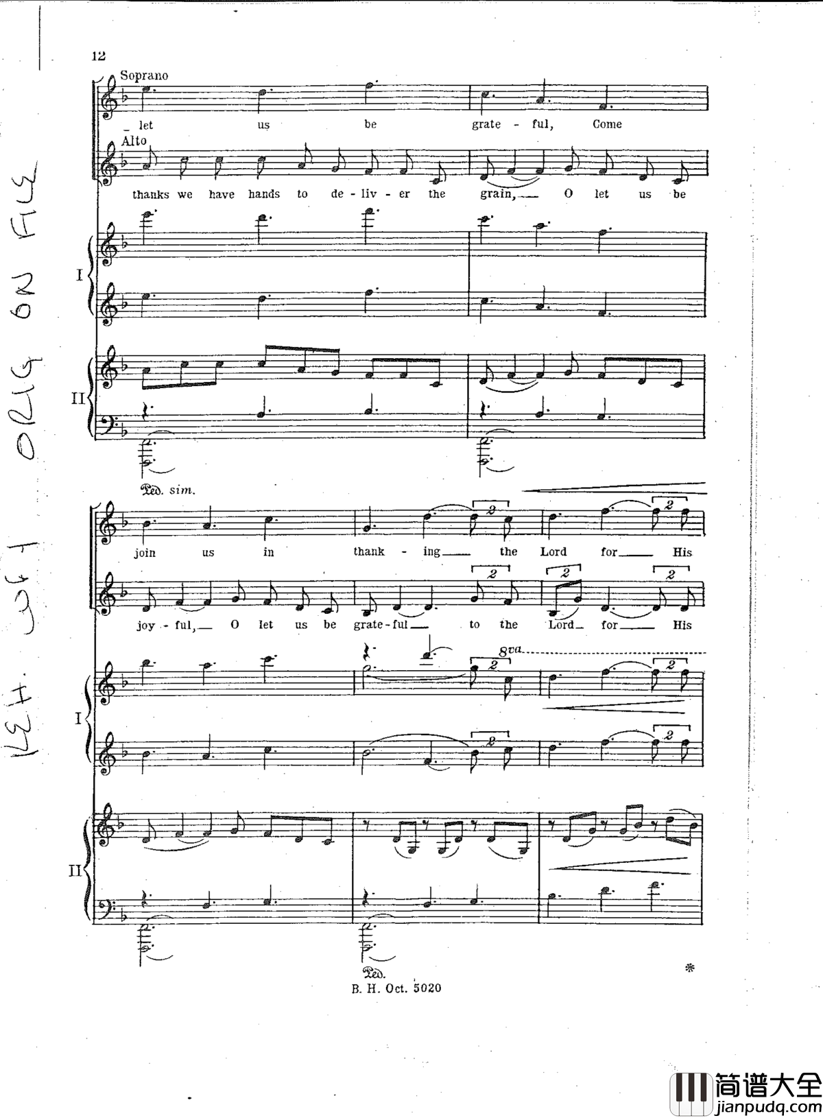 The_promise_of_living钢琴谱_Aaron_Copland