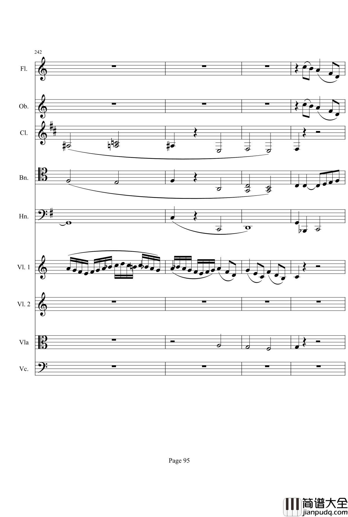 奏鸣曲之交响钢琴谱_第21_Ⅰ_贝多芬_beethoven