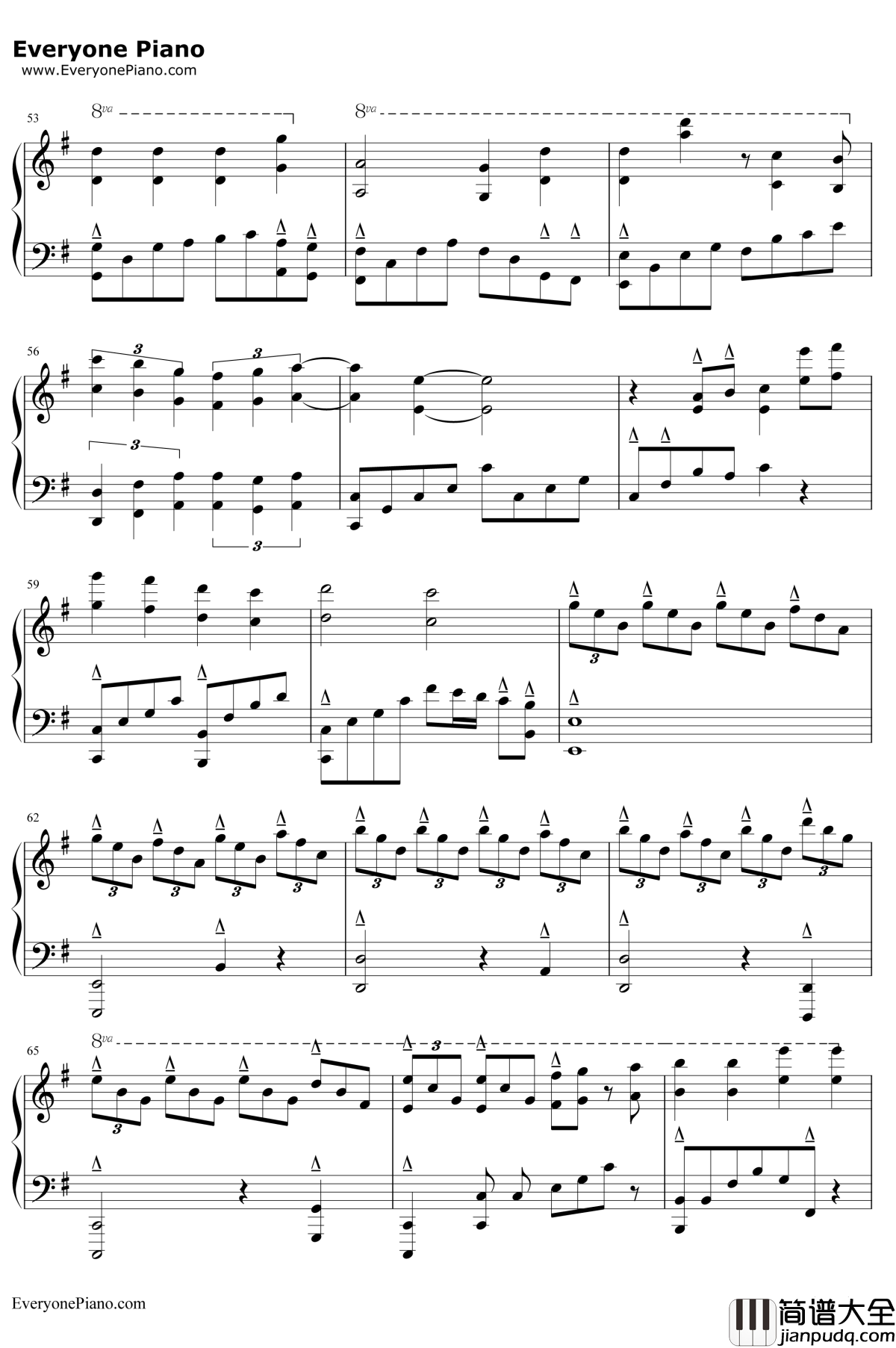 化蝶钢琴谱__何韵诗