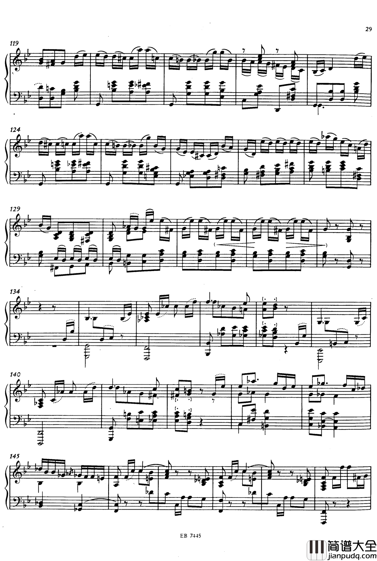g小调钢琴奏鸣曲钢琴谱_舒曼_克拉拉