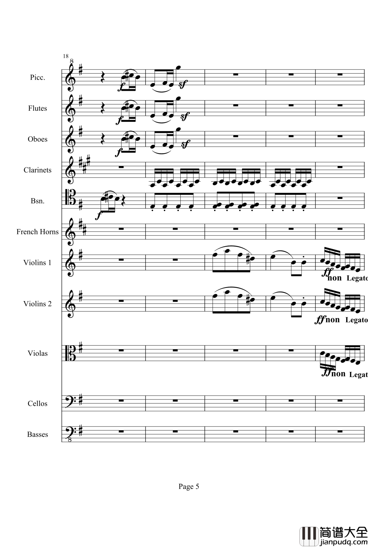 奏鸣曲之交响钢琴谱_第25首_Ⅲ_贝多芬_beethoven