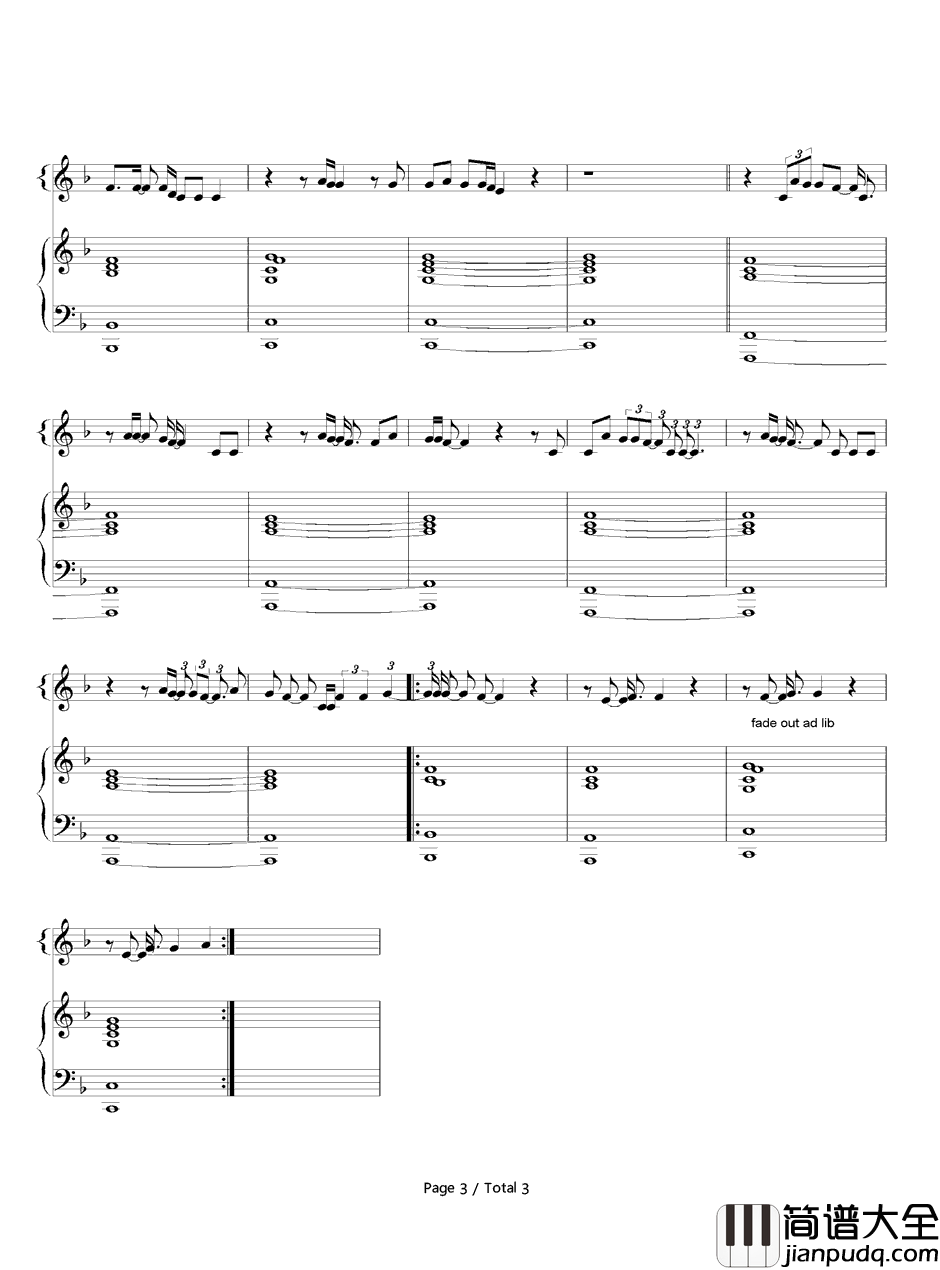 Streets_of_Philadelphia钢琴谱_Bruce_Springsteen