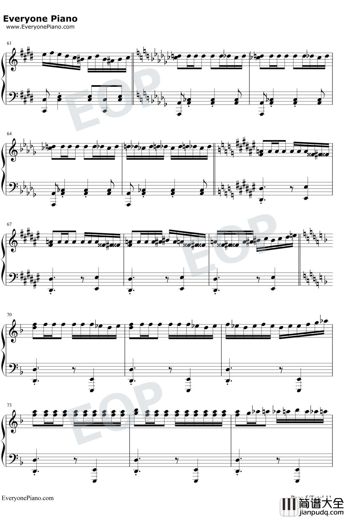 The_Adventures_of_Han钢琴谱_John_Williams_游侠索罗星球大战外传OST