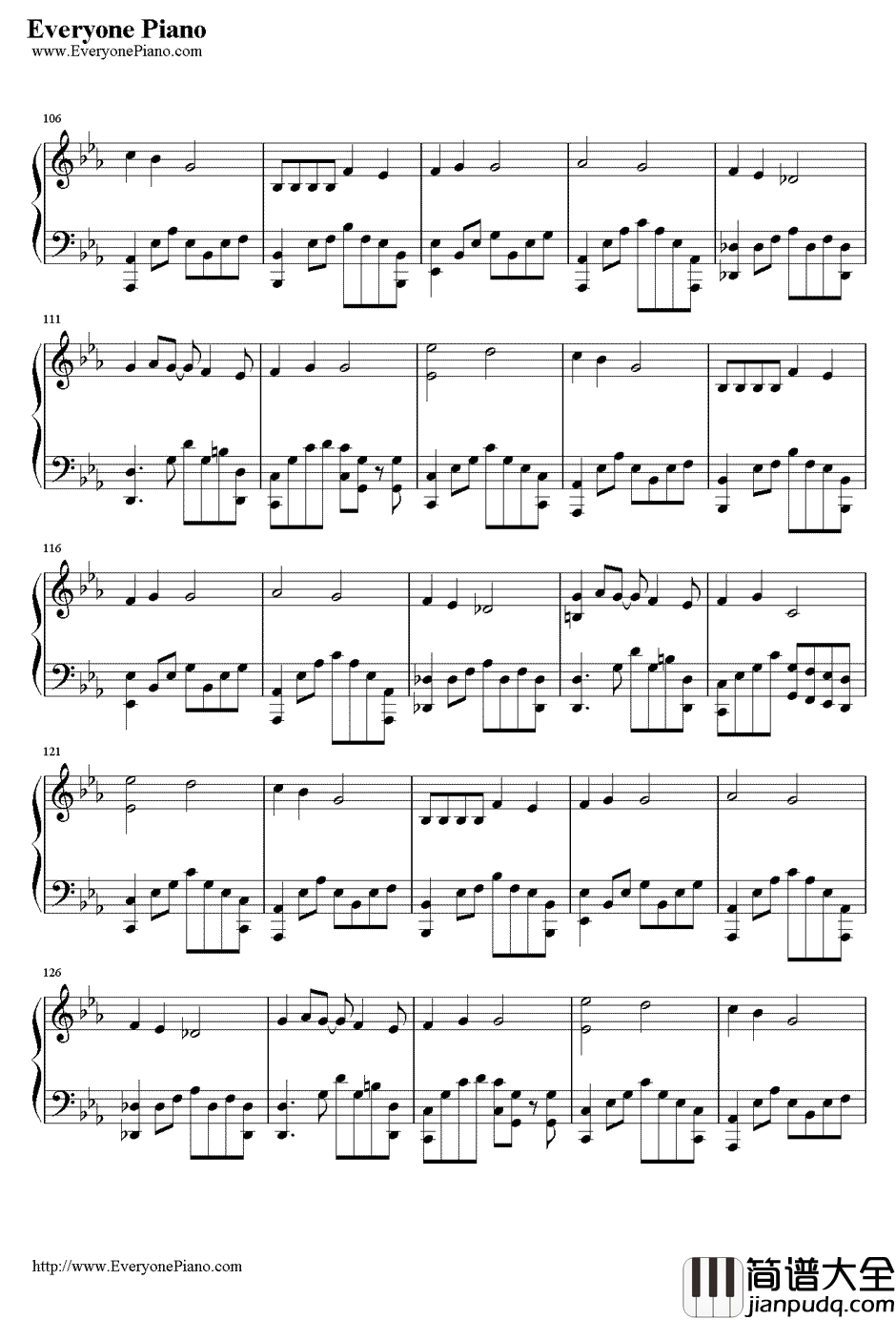 Can_You_Feel_My_World钢琴谱_王力宏
