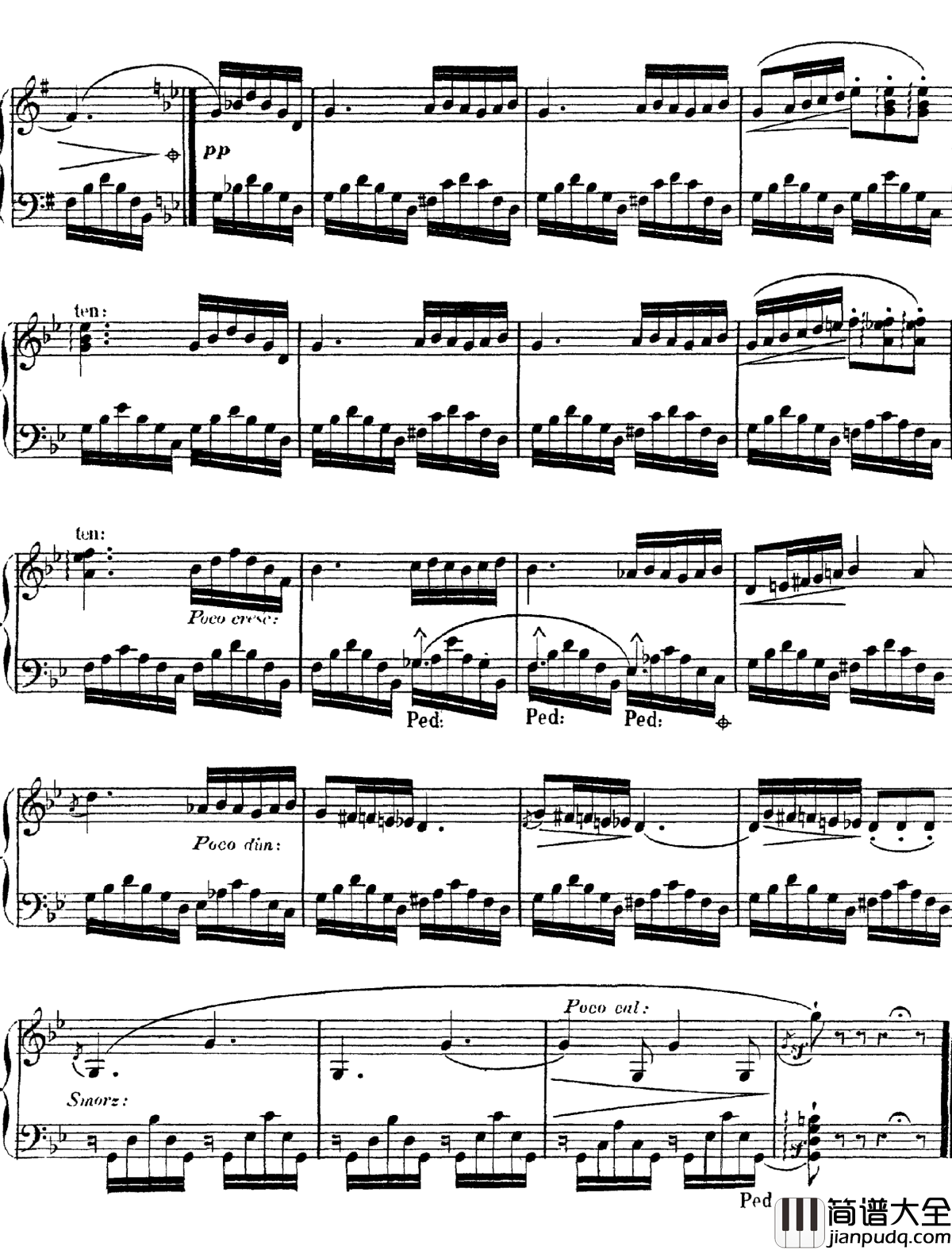 _g小调船歌__Op.65_No,6钢琴谱_阿尔坎