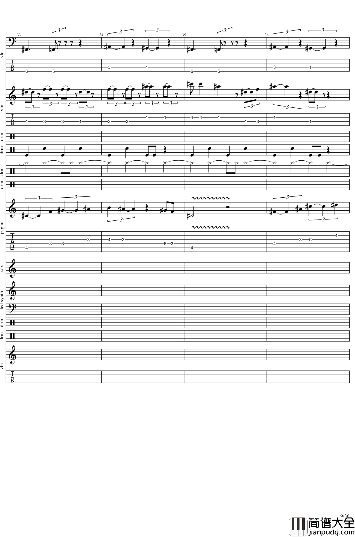 epic_sax_guy钢琴谱_ray_charles_hit_the_road_jack