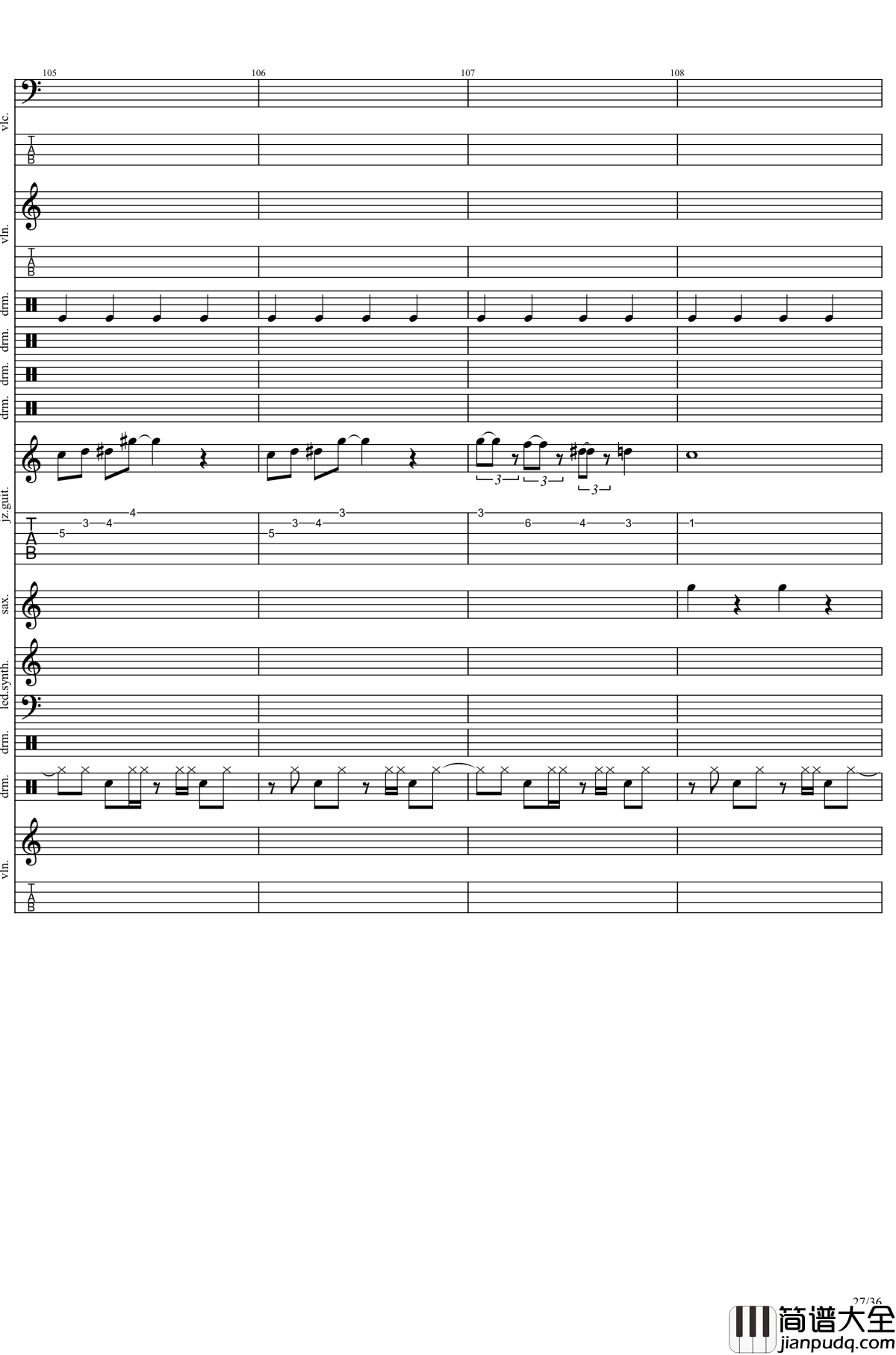 epic_sax_guy钢琴谱_ray_charles_hit_the_road_jack