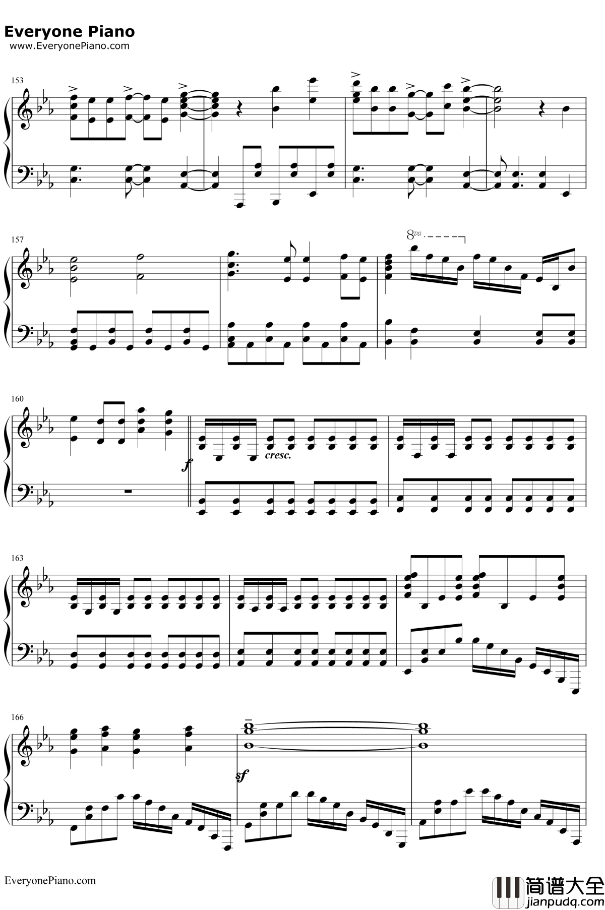 だってアタシのヒーロー钢琴谱_LiSA_我的英雄学院第二季ED