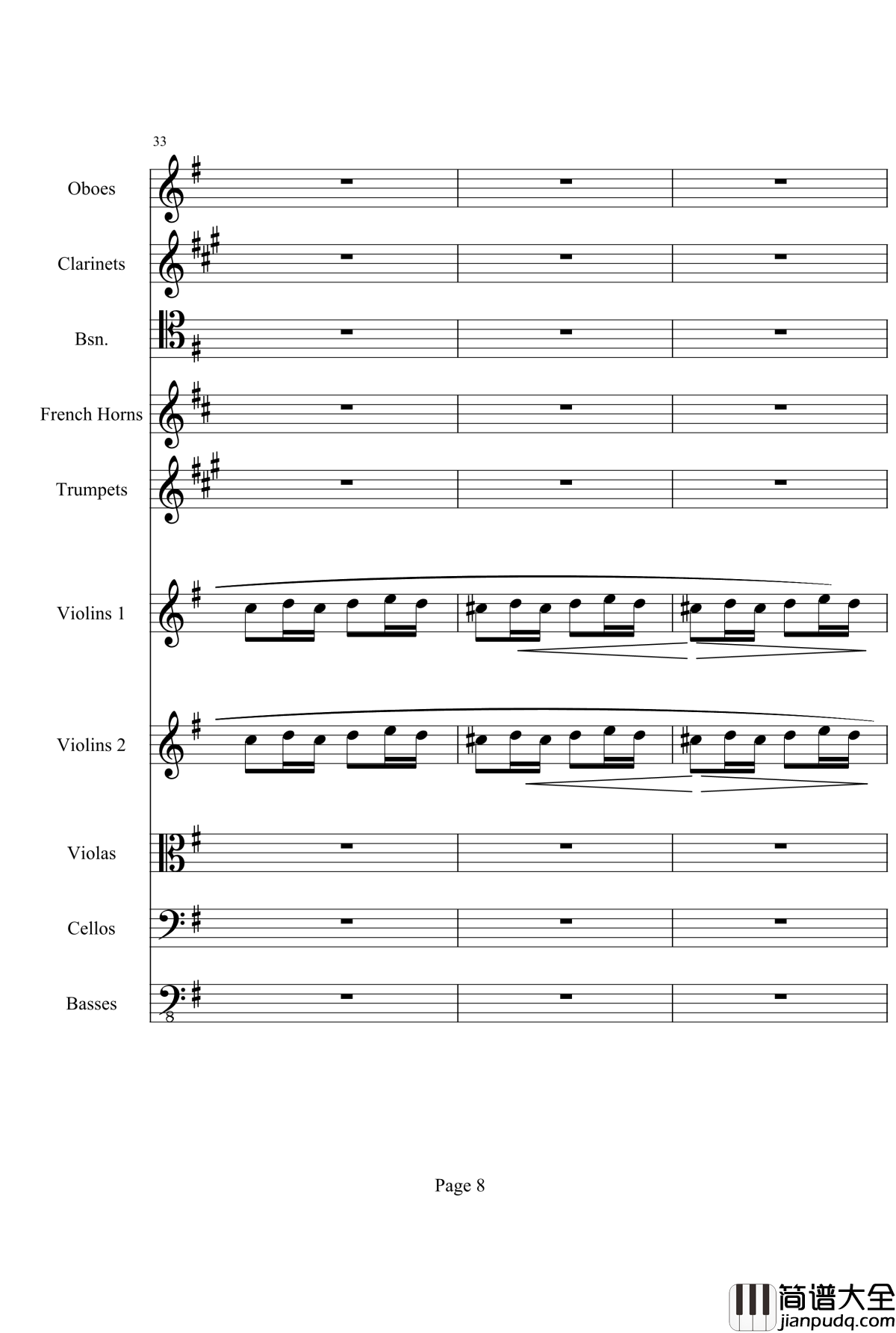 奏鸣曲之交响钢琴谱_第25首_Ⅲ_贝多芬_beethoven