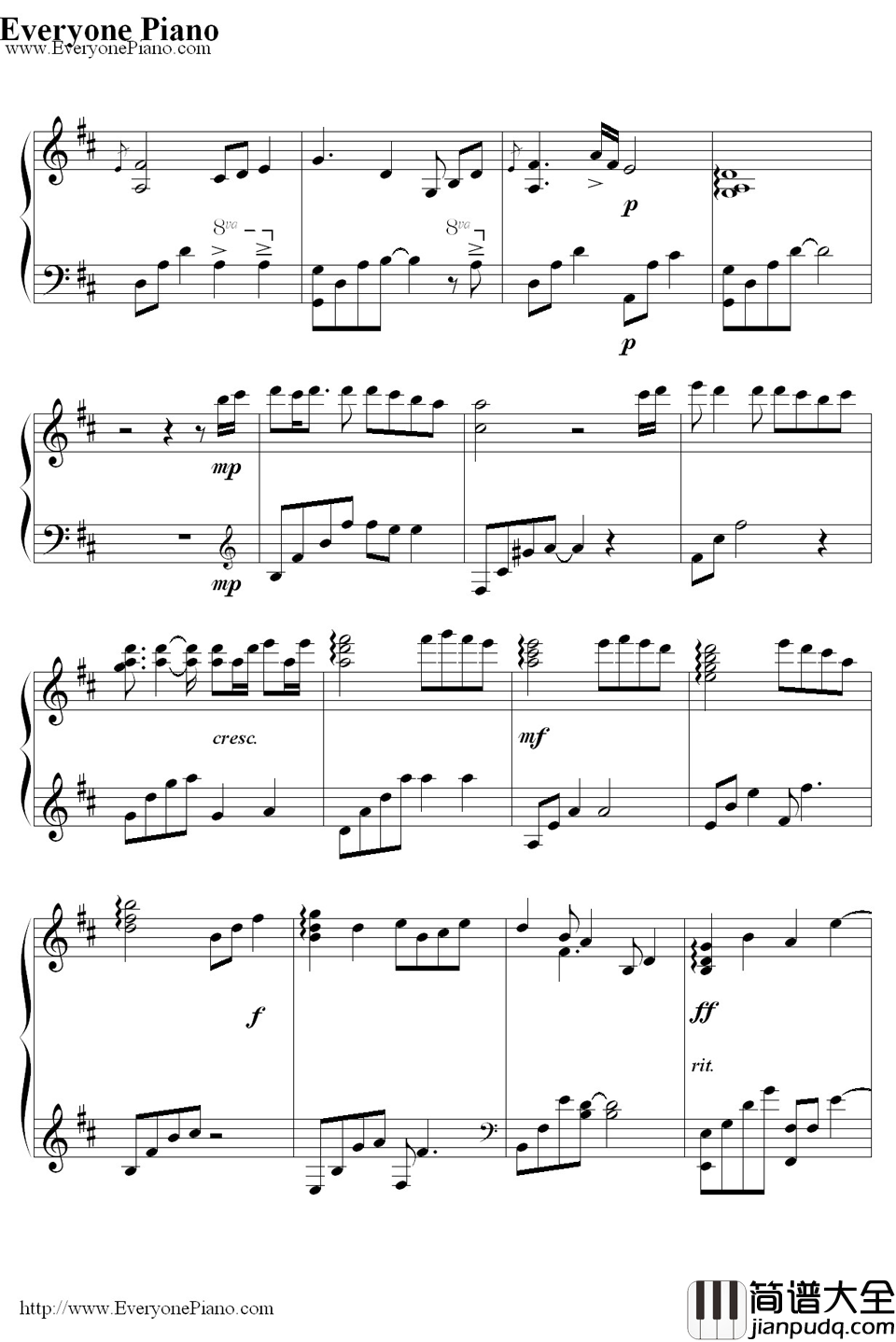 Nicol'sPiano（涙のテーマ）钢琴谱_柿岛伸次__机动战士高达SEED_插曲