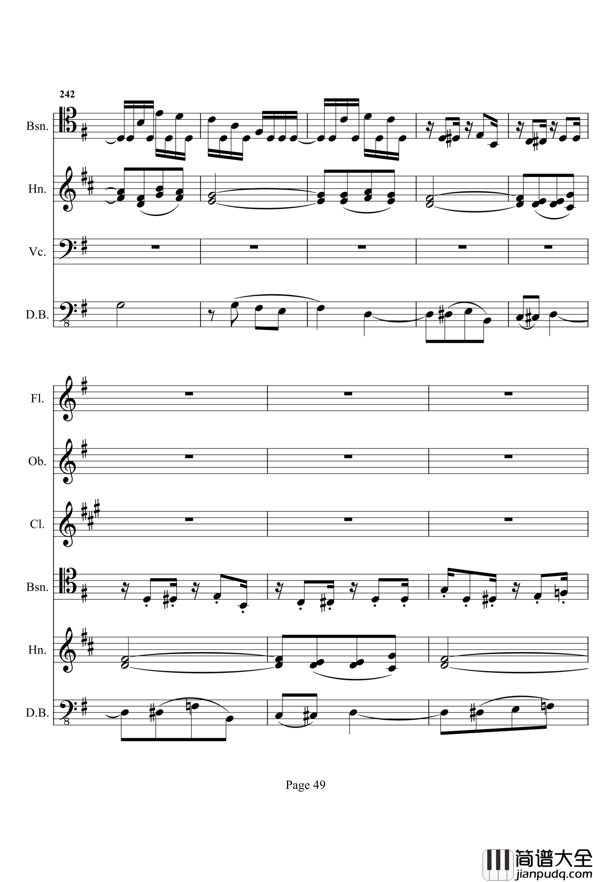 奏鸣曲之交响钢琴谱__第十首_Ⅰ_贝多芬_beethoven