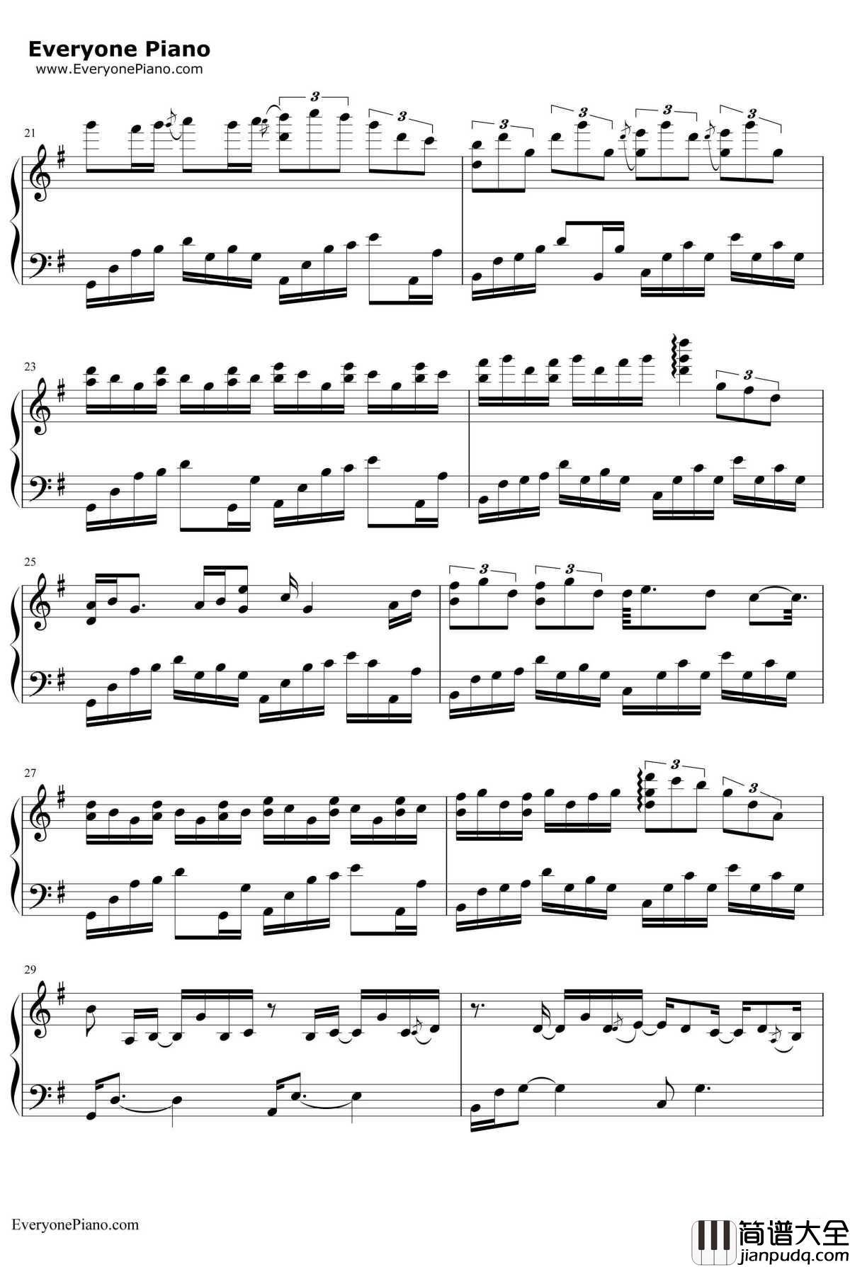 Its_Your_Day钢琴谱_Yiruma_Live