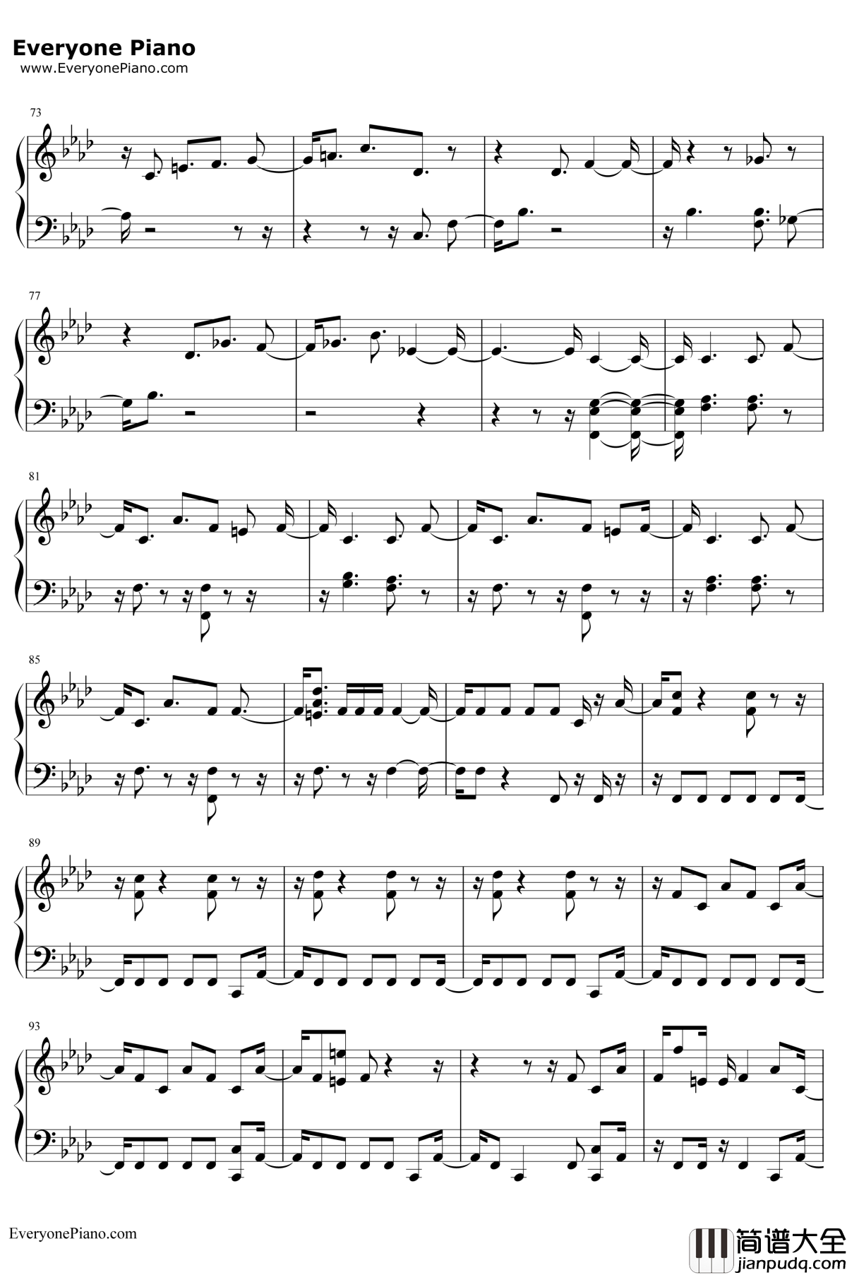 The_Spark钢琴谱_JohnWilliams_星球大战最后的绝地武士OST