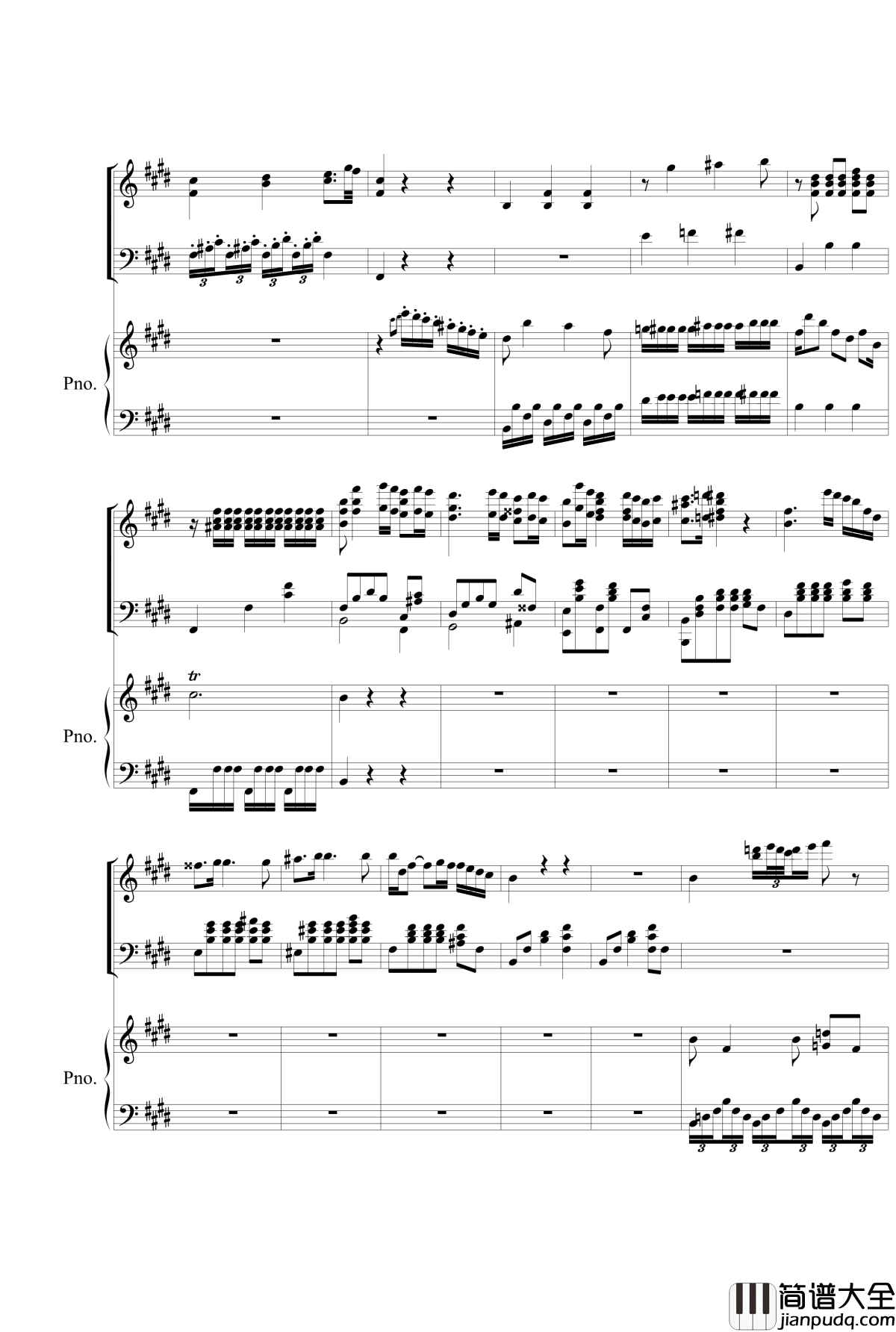 Piano_Concerto_No.2_钢琴谱_mov.2_nzh1934