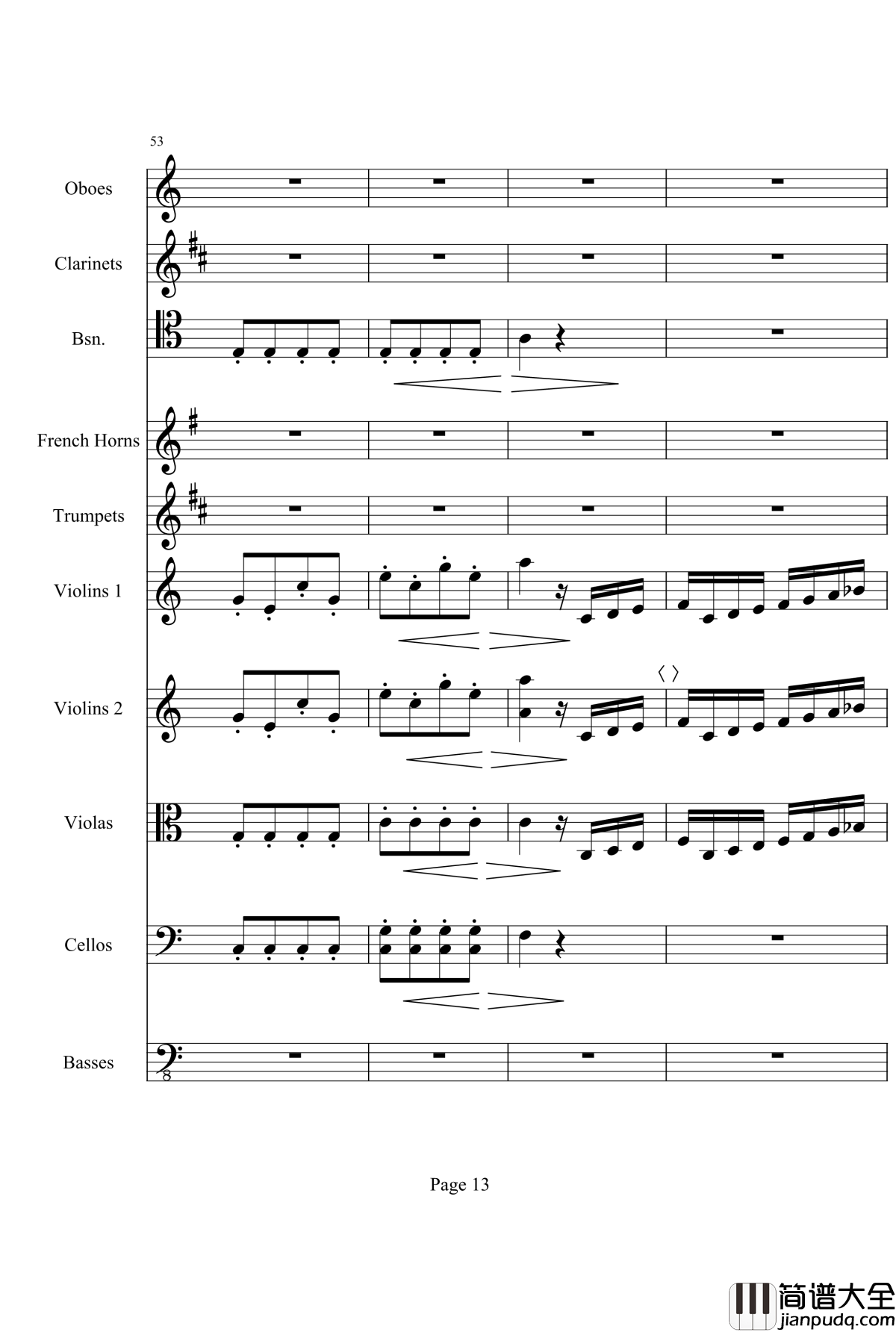 奏鸣曲之交响钢琴谱_第25首_Ⅲ_贝多芬_beethoven
