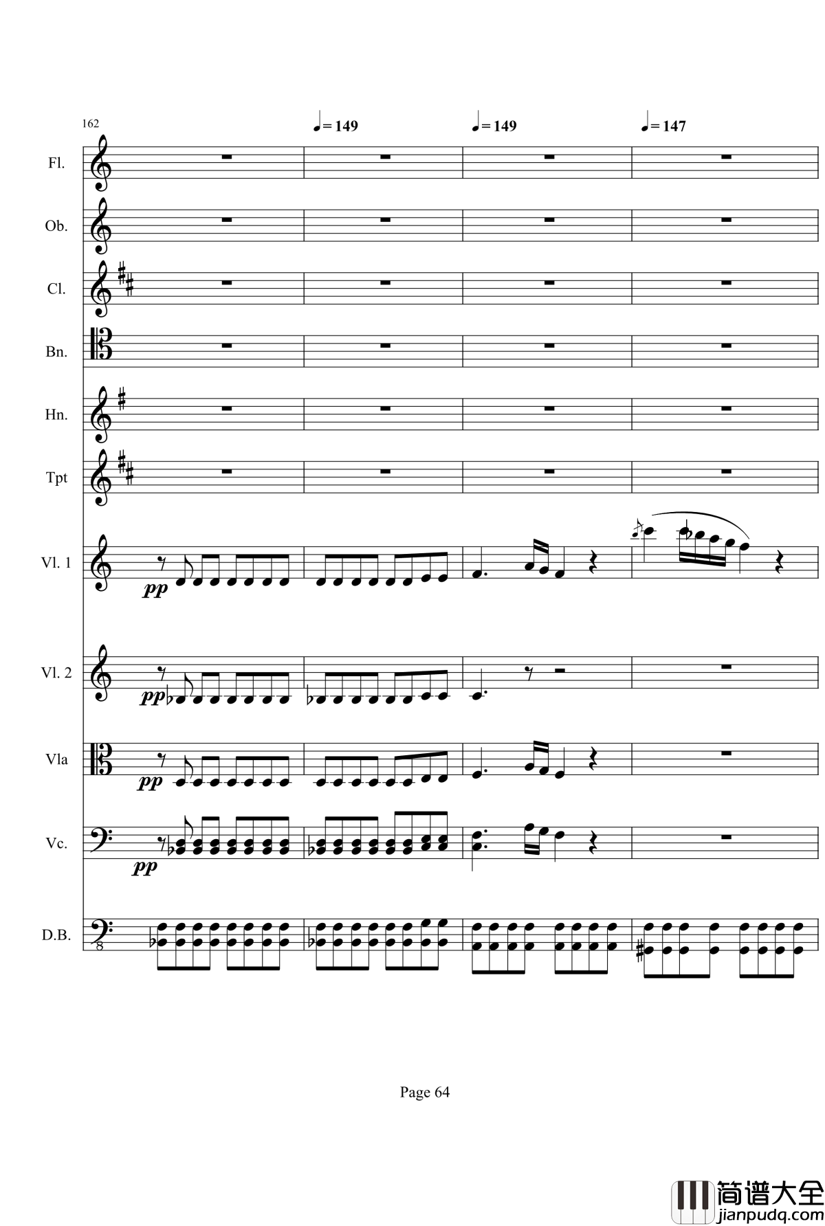 奏鸣曲之交响钢琴谱_第21_Ⅰ_贝多芬_beethoven