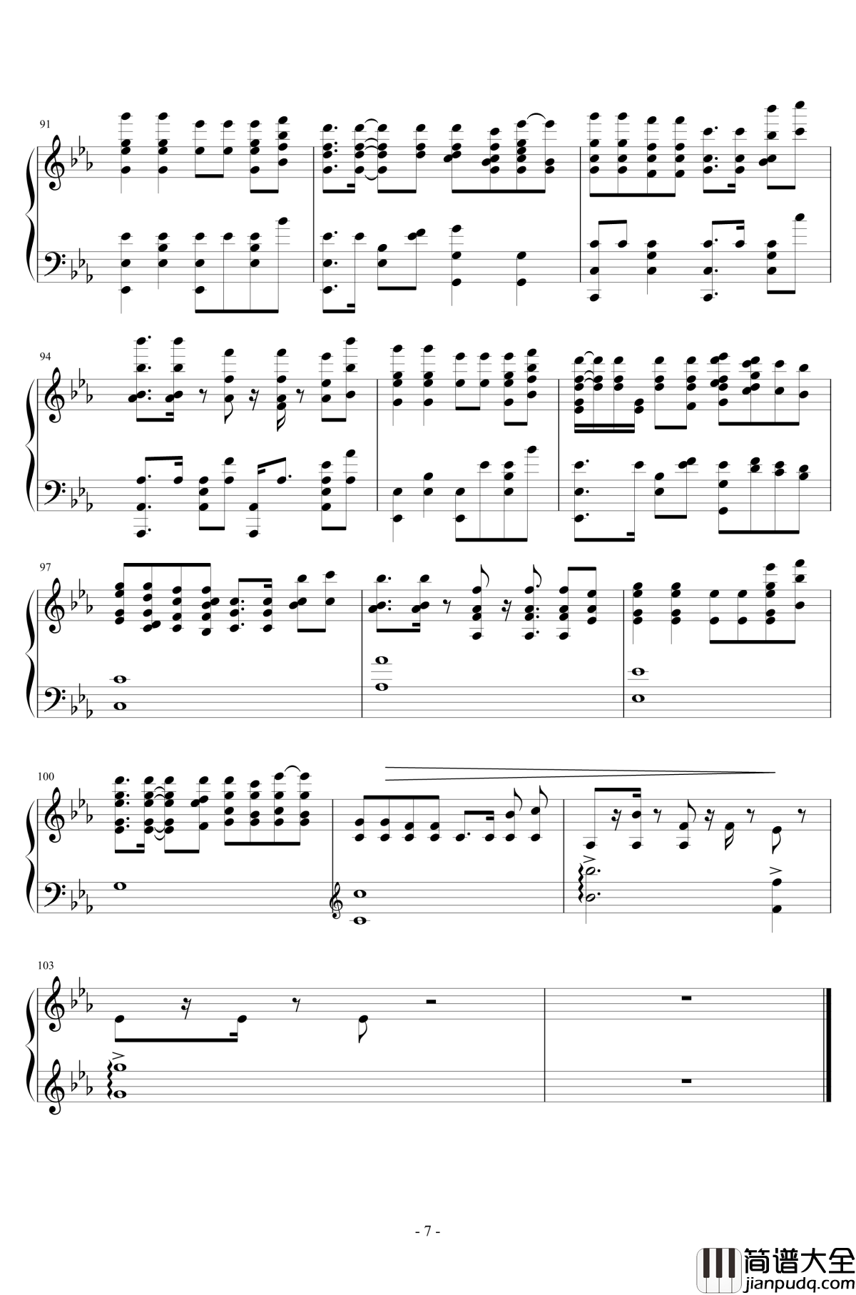 Nevada钢琴谱_伪黑乐谱_Vicetone