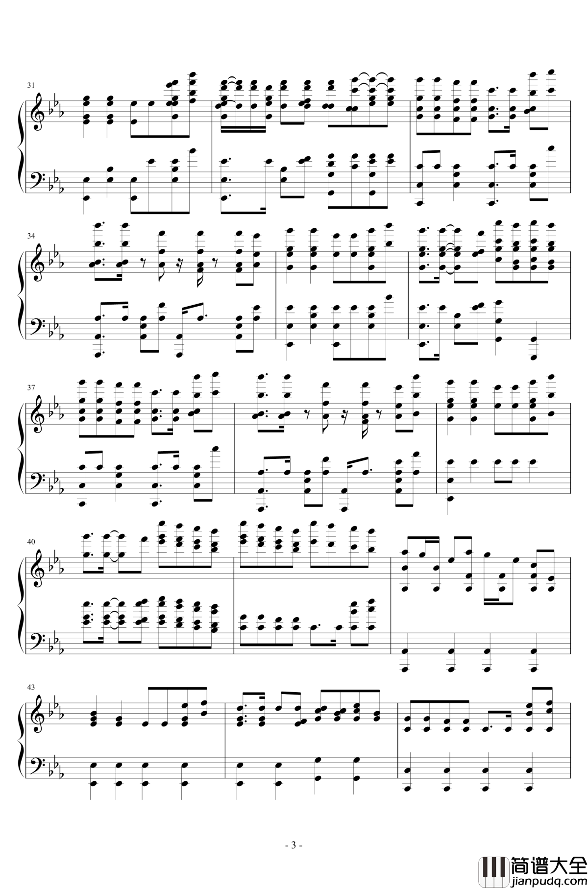 Nevada钢琴谱_伪黑乐谱_Vicetone