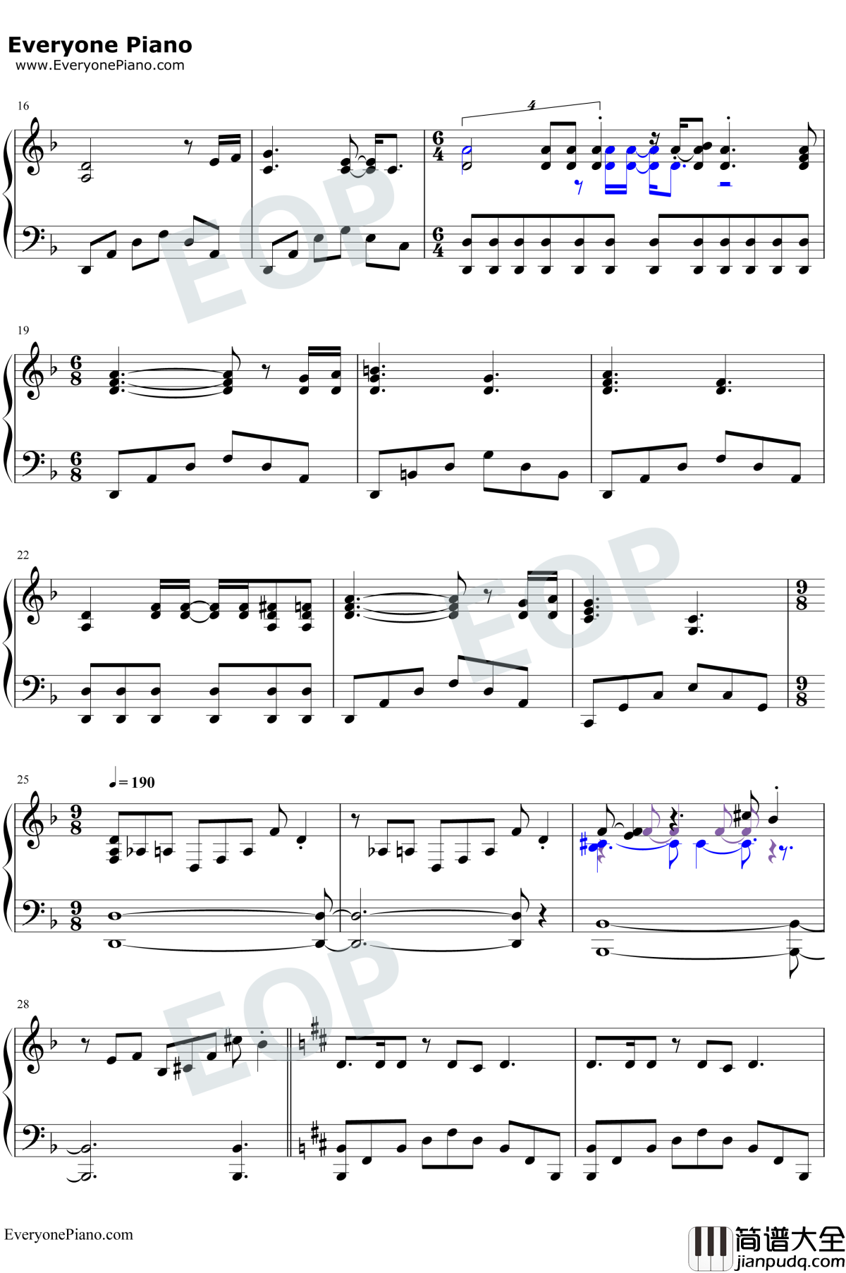 The_Adventures_of_Han钢琴谱_John_Williams_游侠索罗星球大战外传OST