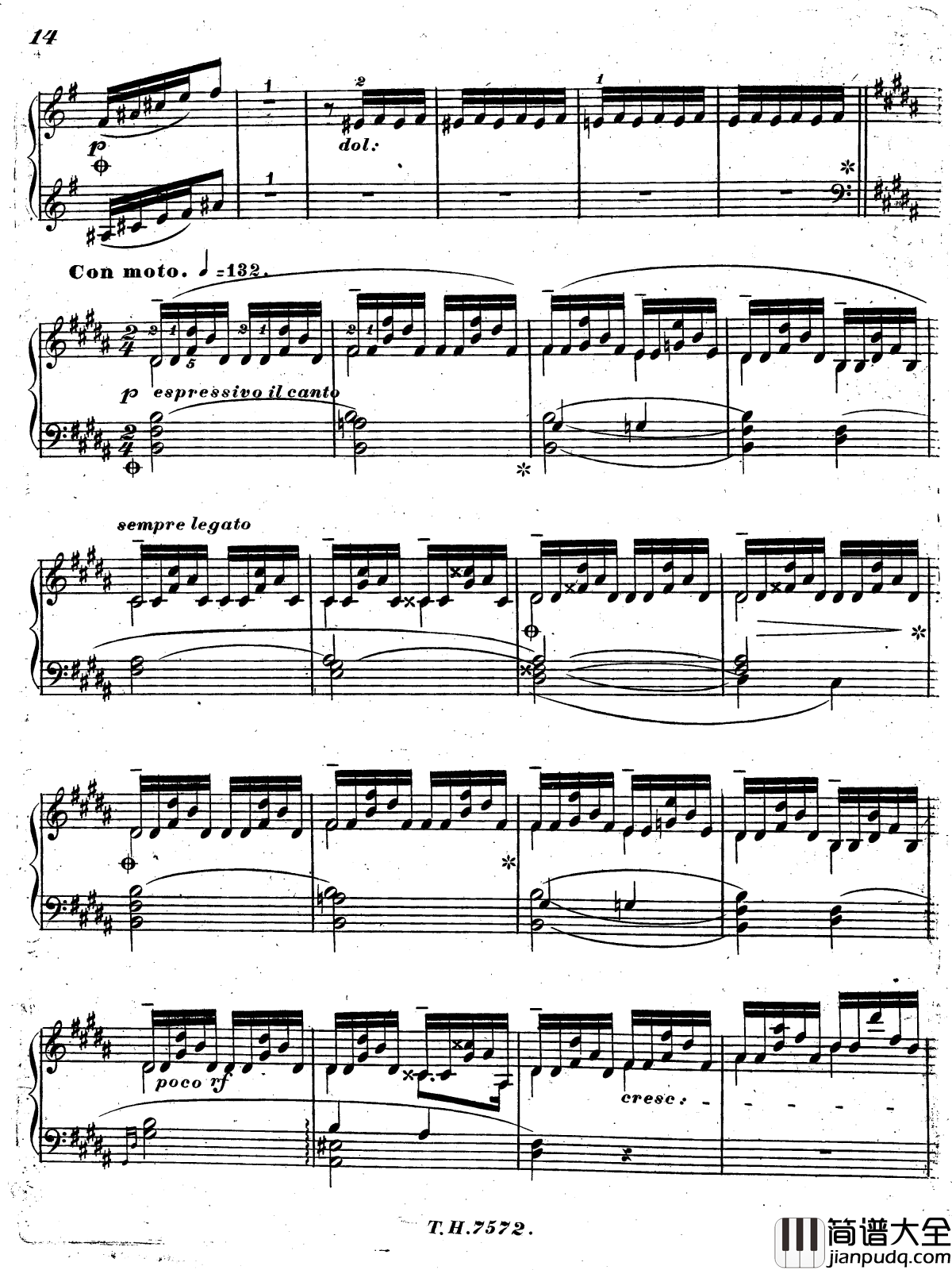 西班牙走私犯回旋曲S.252钢琴谱_李斯特