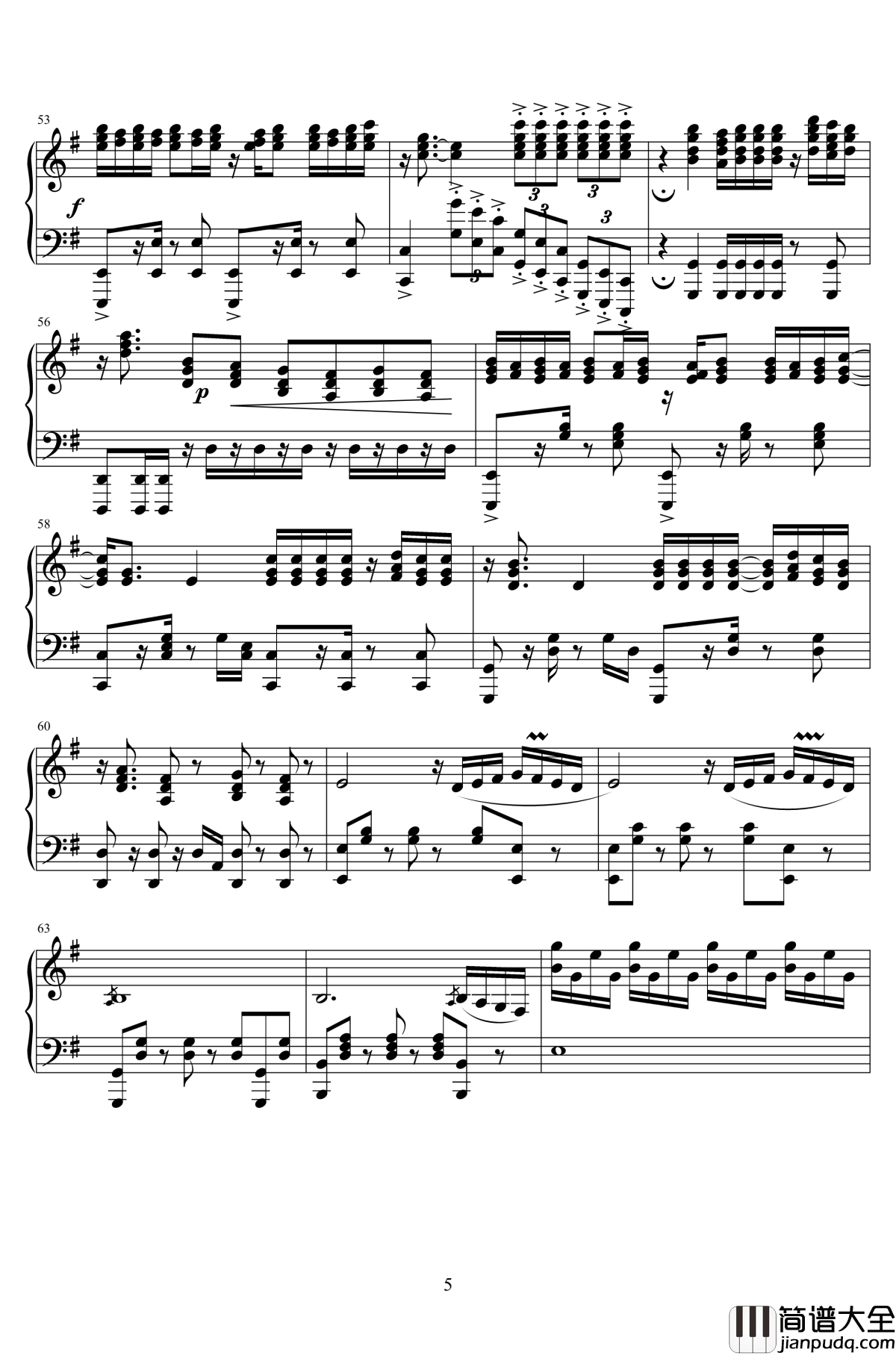 despacito钢琴谱_peter_bence