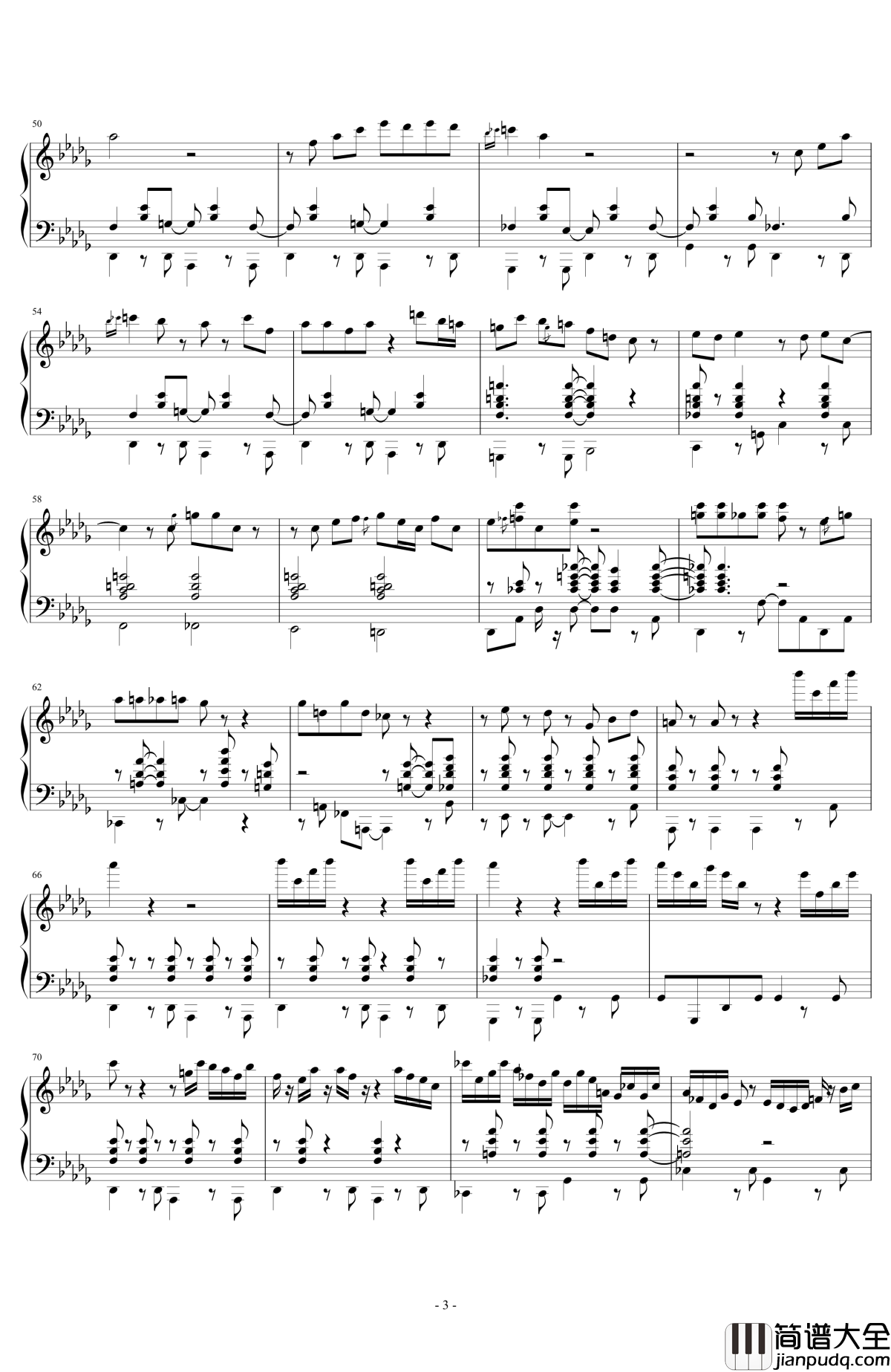 Fallswater_钢琴谱_Roger_Friedman
