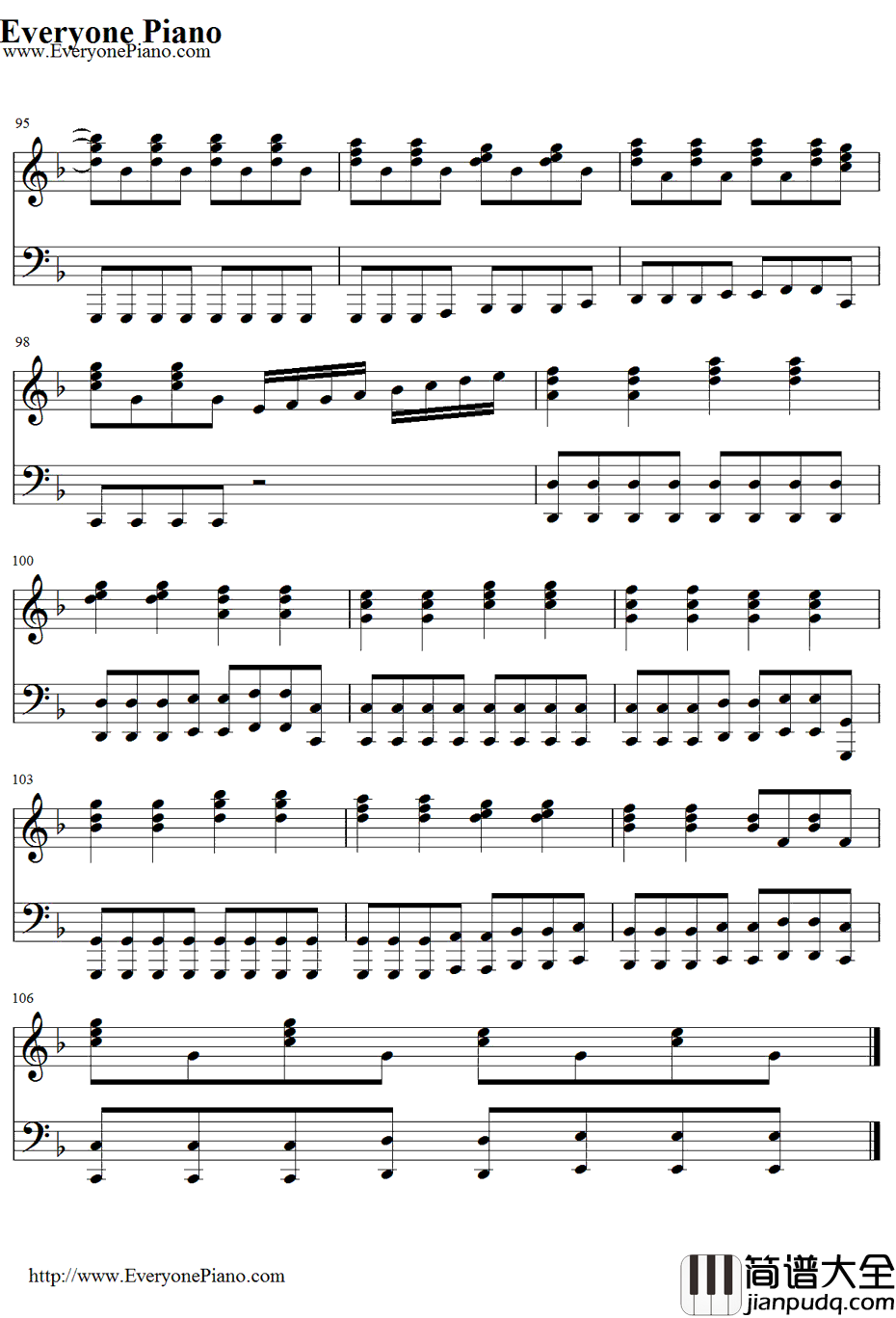 Adele钢琴谱_Adele_纵火焚雨（SetFiretotheRain）
