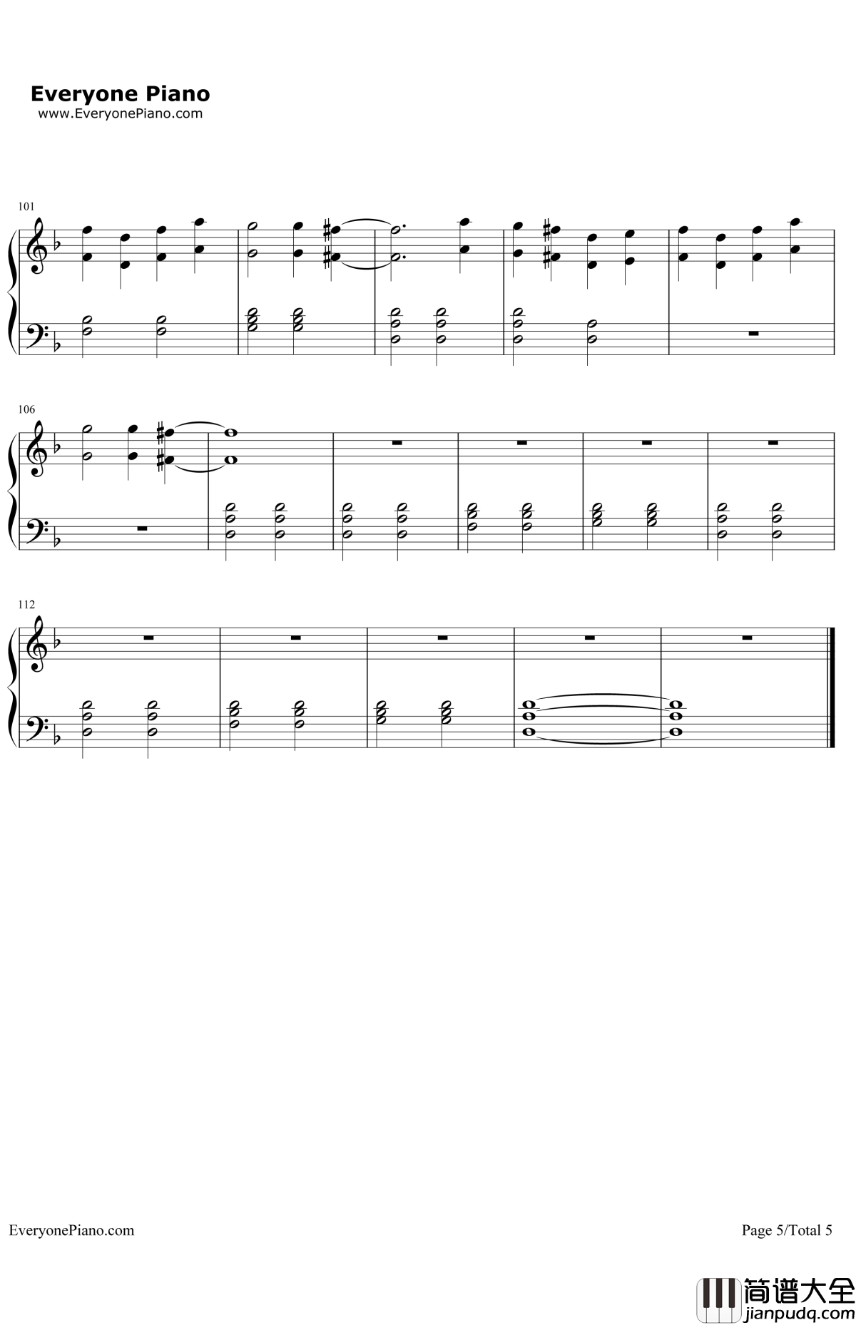 Sledgehammer钢琴谱_Rihanna_星际迷航3：超越星辰主题曲