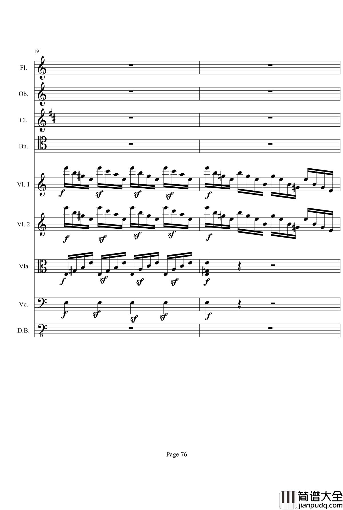 奏鸣曲之交响钢琴谱_第21_Ⅰ_贝多芬_beethoven