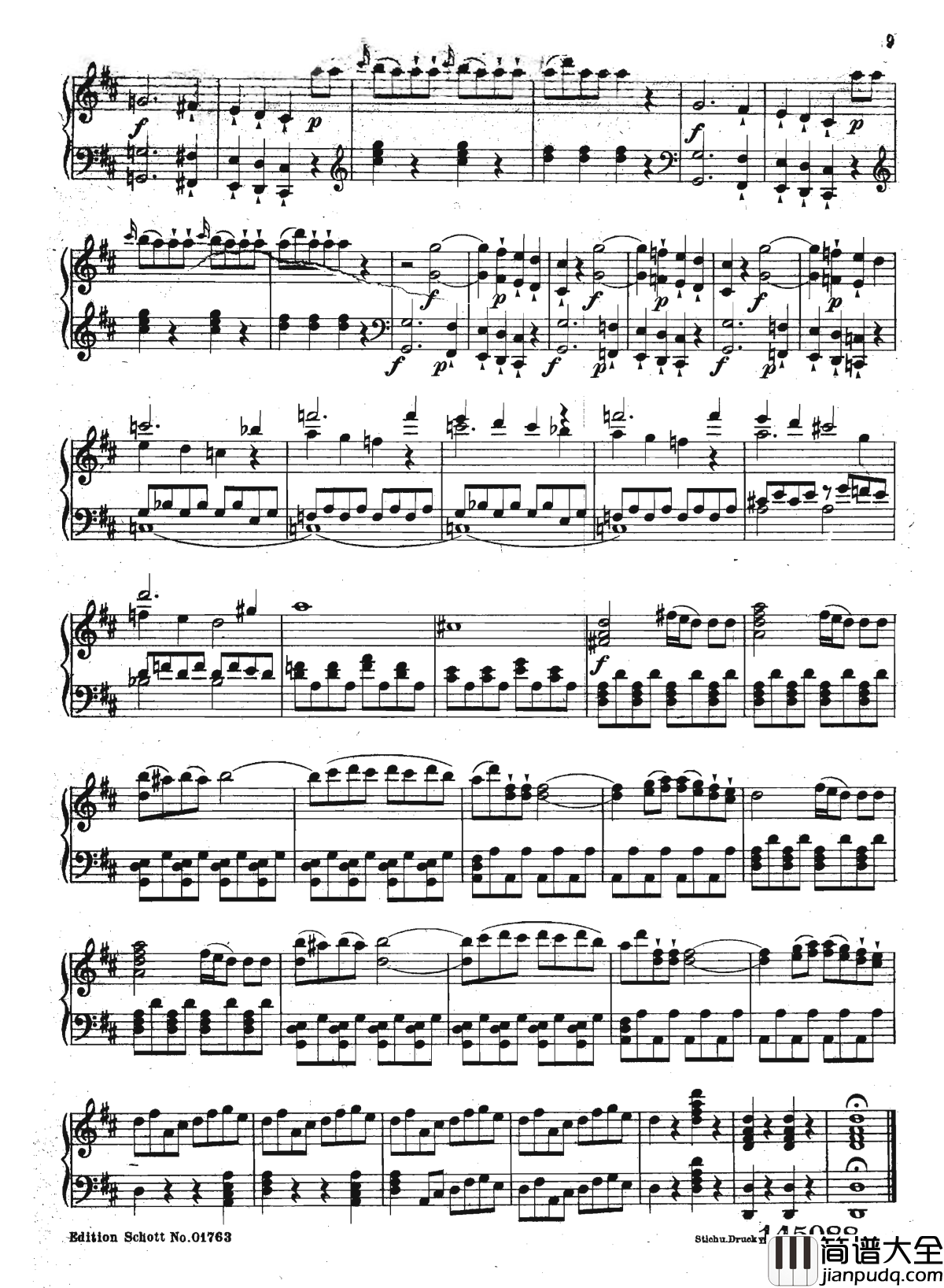 唐璜_序曲_K.527钢琴谱_莫扎特