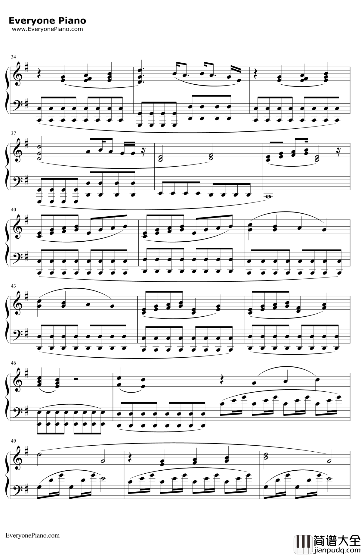 SafeandSound（安然无恙TaylorSwift）钢琴谱_TaylorSwift泰勒·斯威夫特_SafeandSound（安然无恙TaylorSwift）