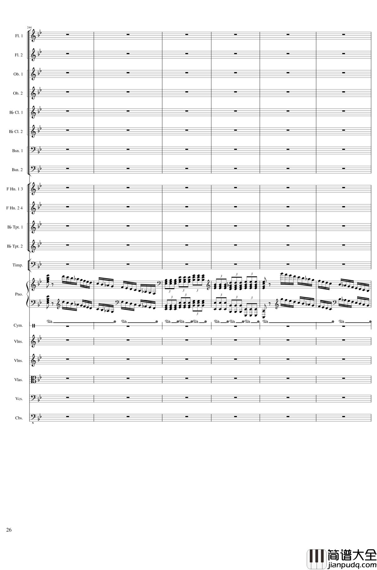 Piano_Concerto_No.8,_Op.123_III钢琴谱_一个球