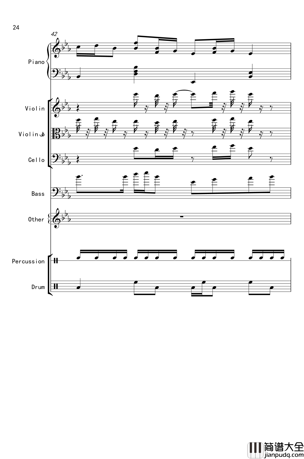 克罗地亚舞曲钢琴谱_马克西姆_Maksim·Mrvica