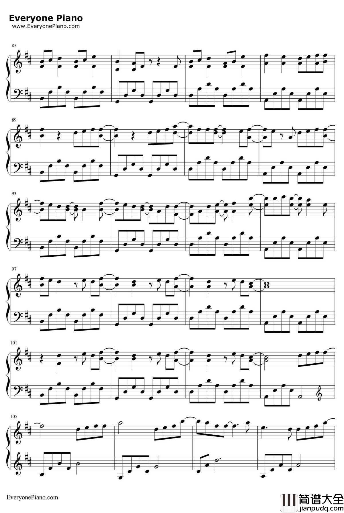 Read_All_About_It钢琴谱_EmeliSande