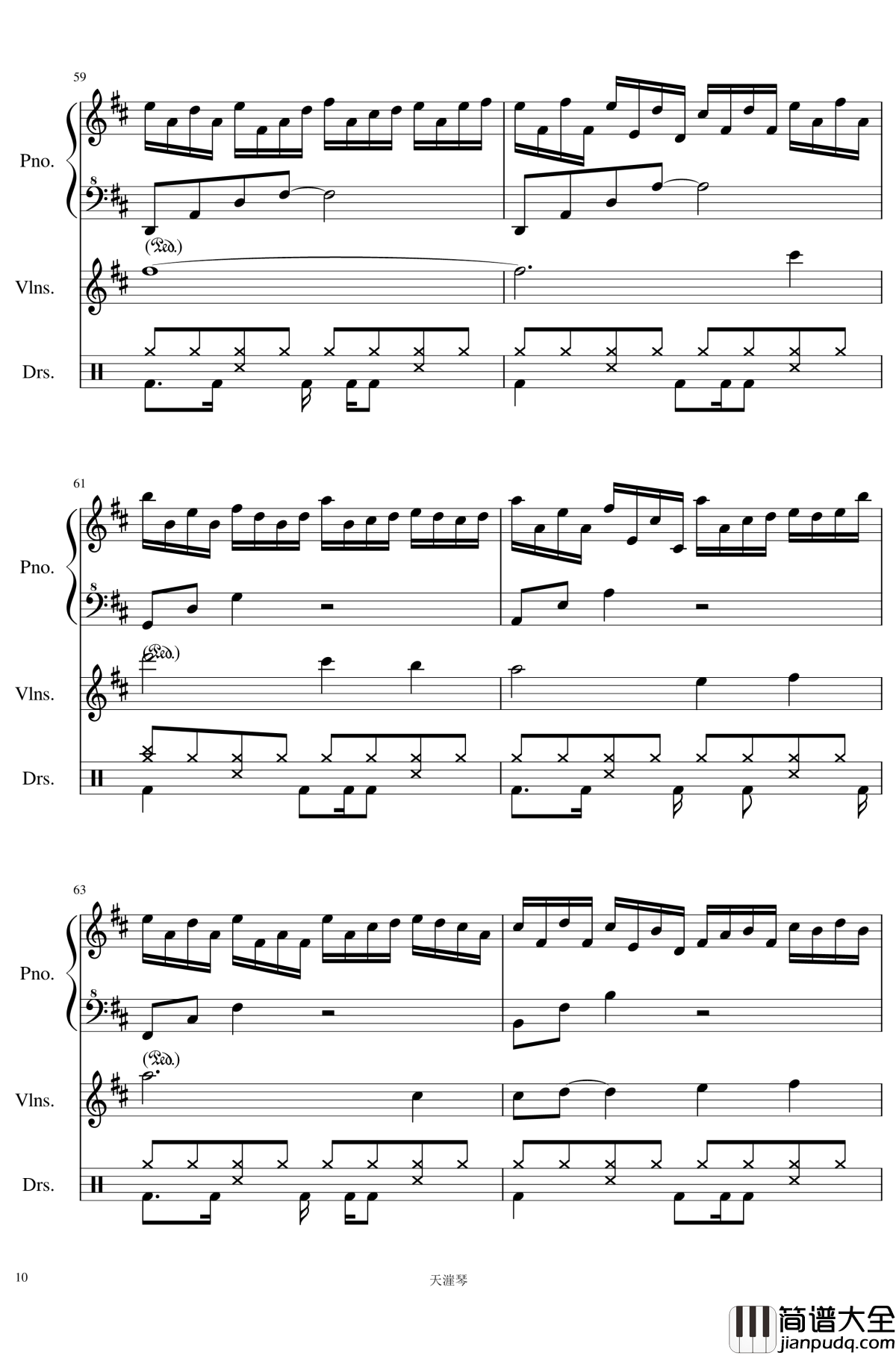 Somnambulating钢琴谱_羽肿