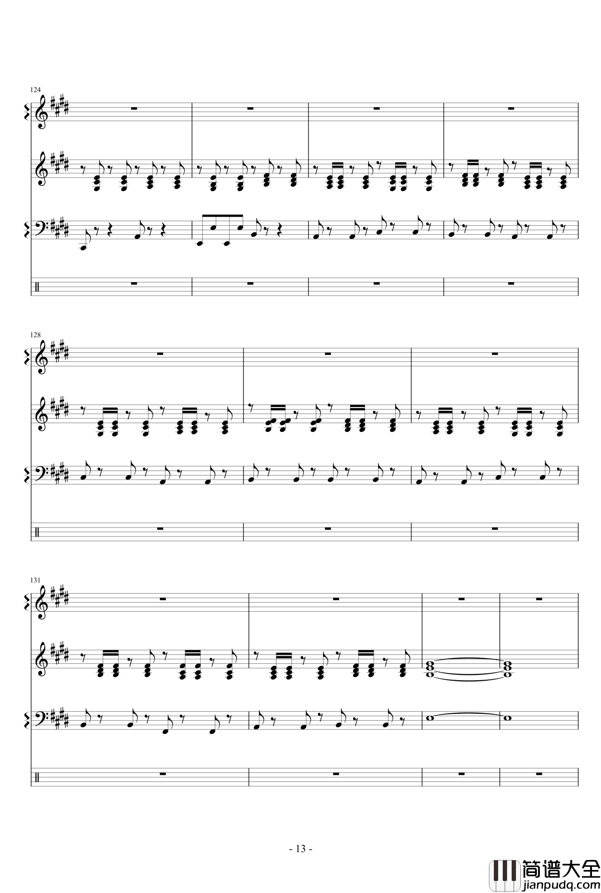 Monody钢琴谱_TheFatRat