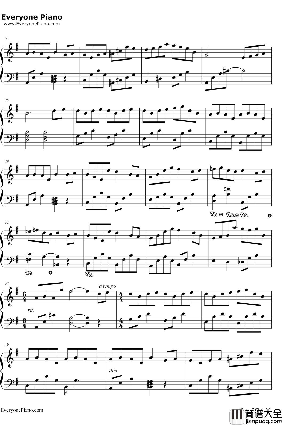 ソ.ラ.ソ.ミpianover钢琴谱_コーコーヤ