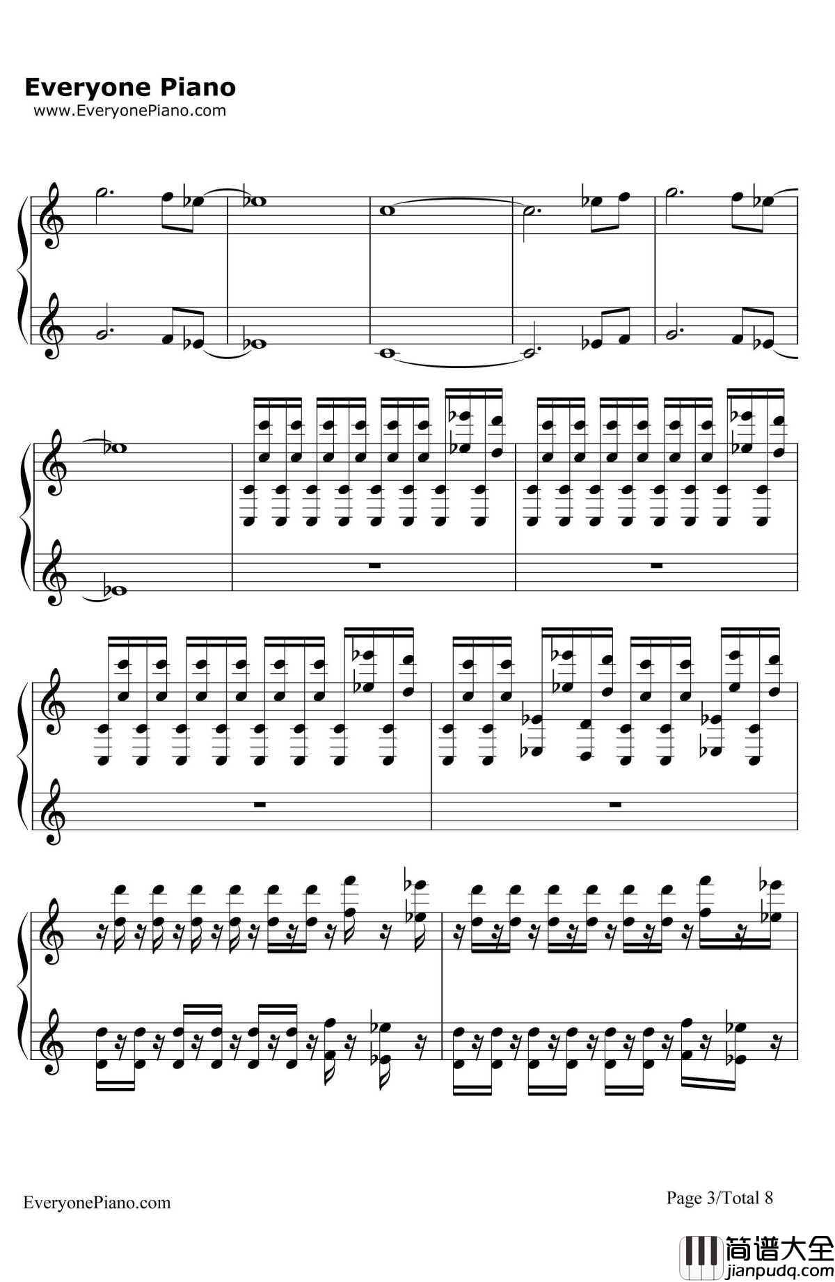 蜂鸟（Kolibre）钢琴谱_马克西姆Maksim