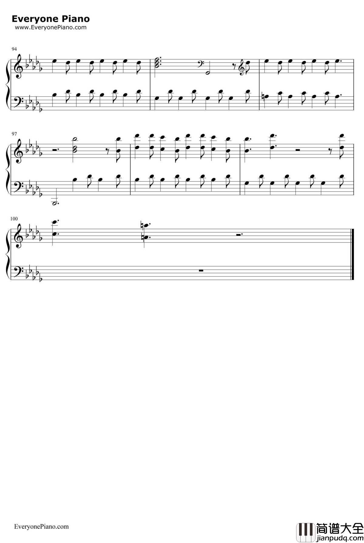 Believer钢琴谱_ImagineDragons