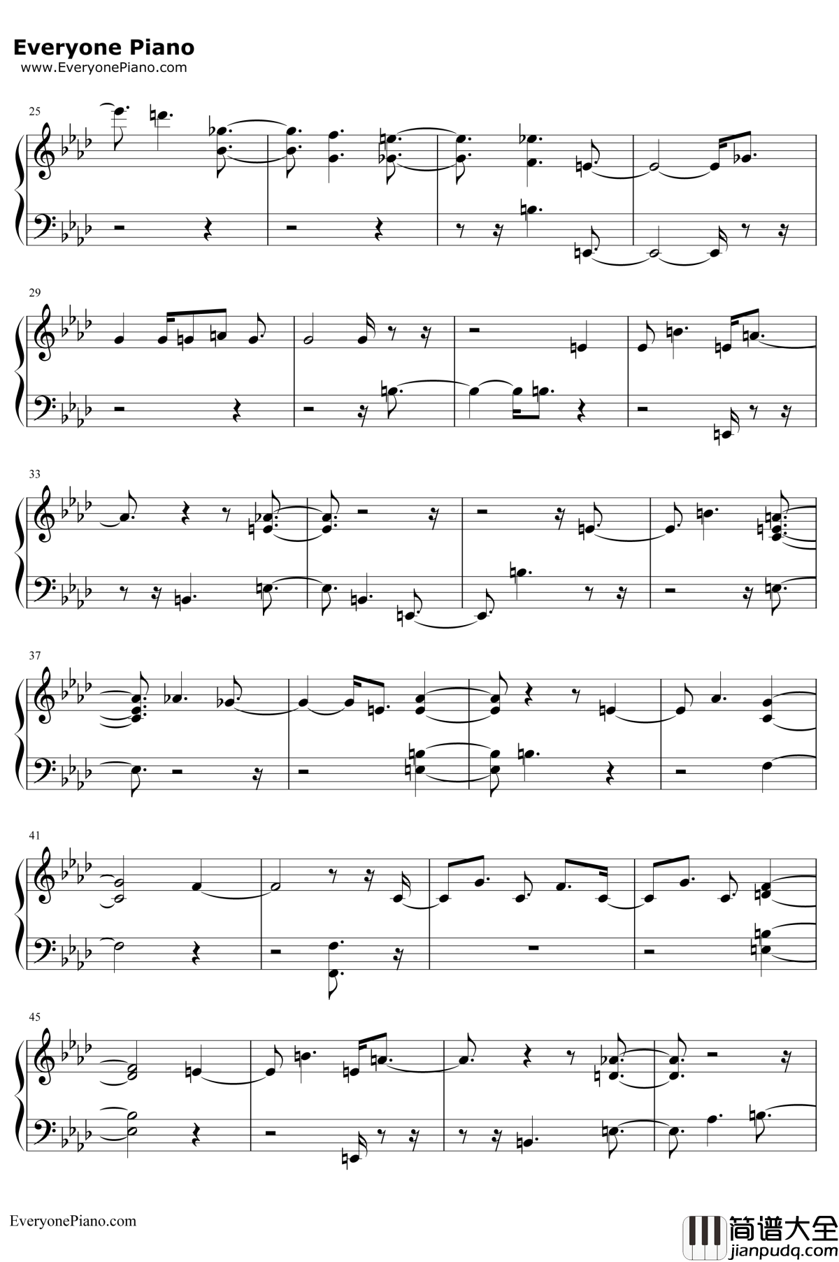 The_Spark钢琴谱_JohnWilliams_星球大战最后的绝地武士OST